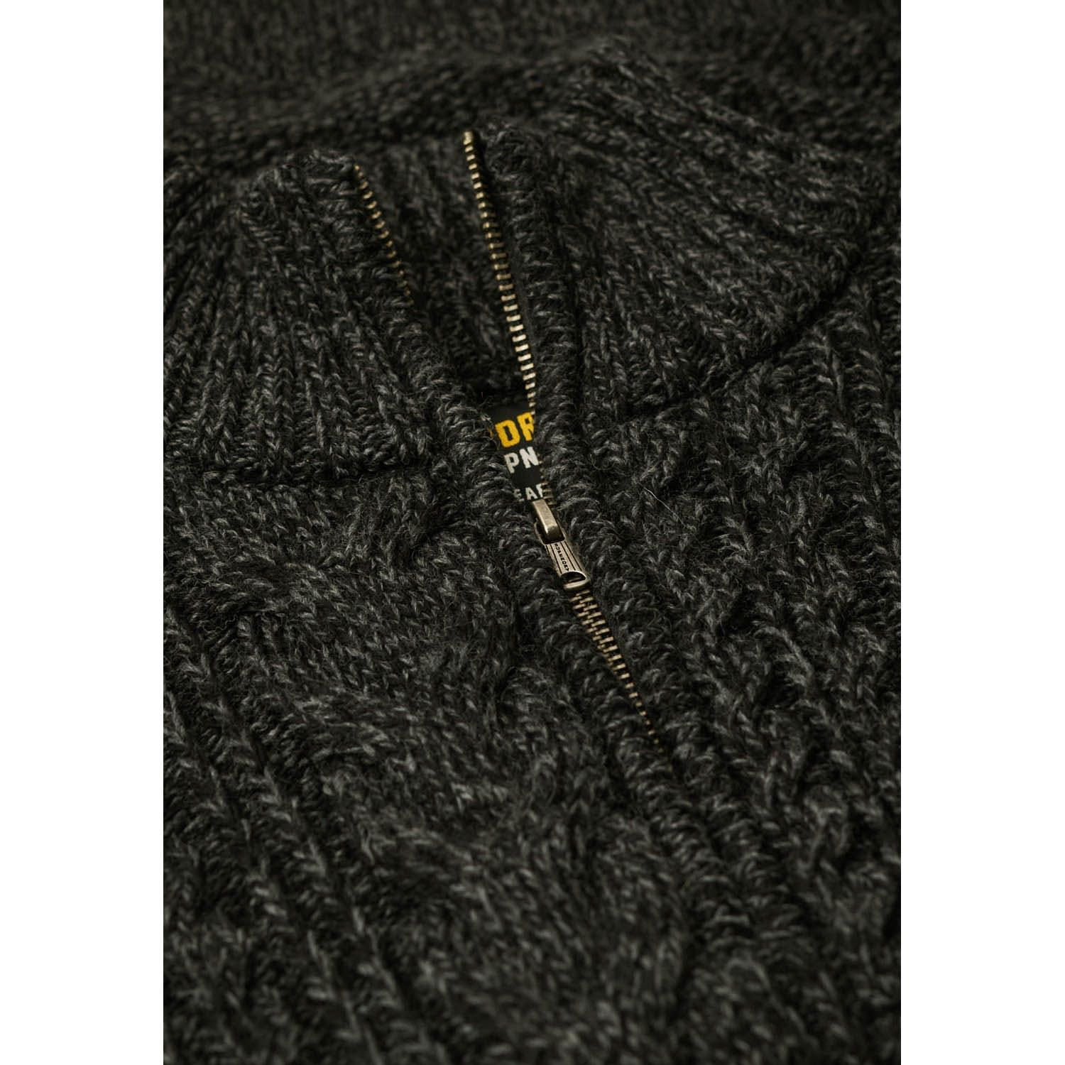 Superdry Jacob Cable Knit Half Zip