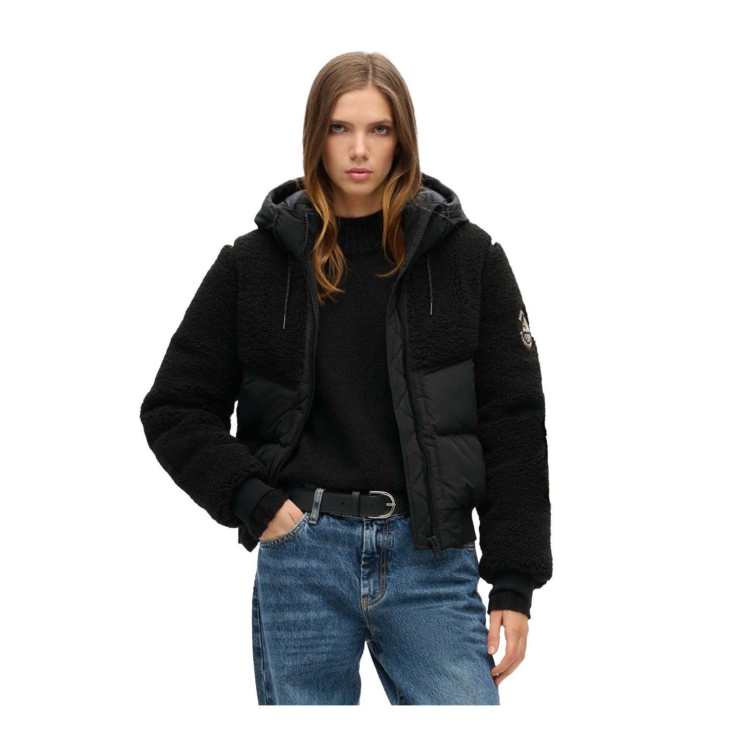 Superdry Everest Bomber Hybrid Jacket Dames