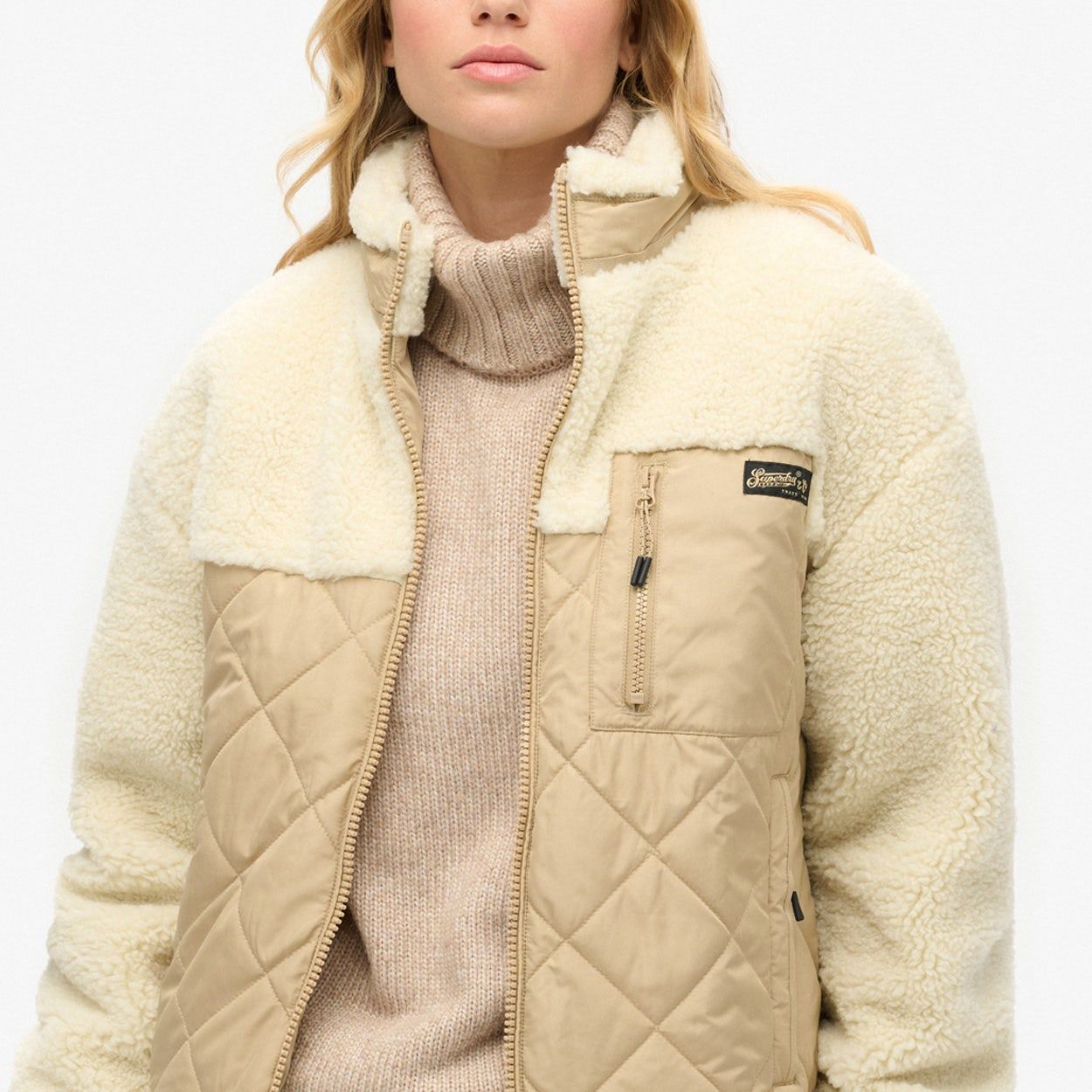 Superdry Workwear Fleece Hybrid