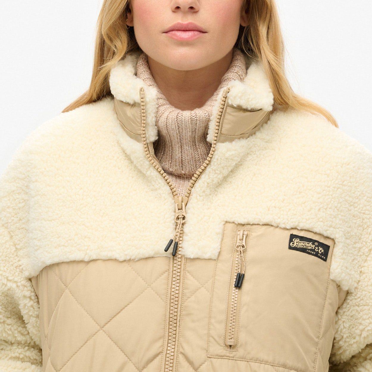 Superdry Workwear Fleece Hybrid