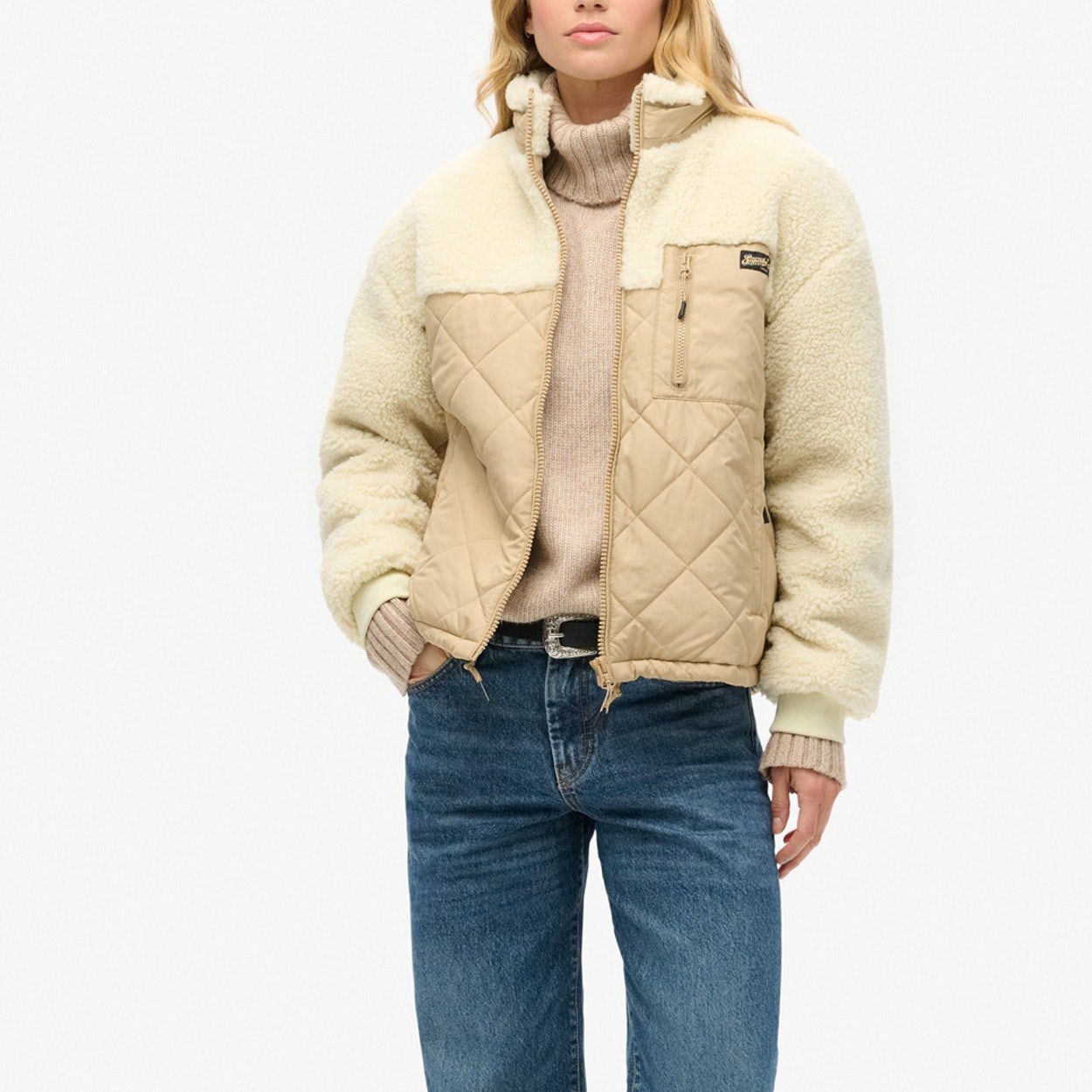 Superdry Workwear Fleece Hybrid