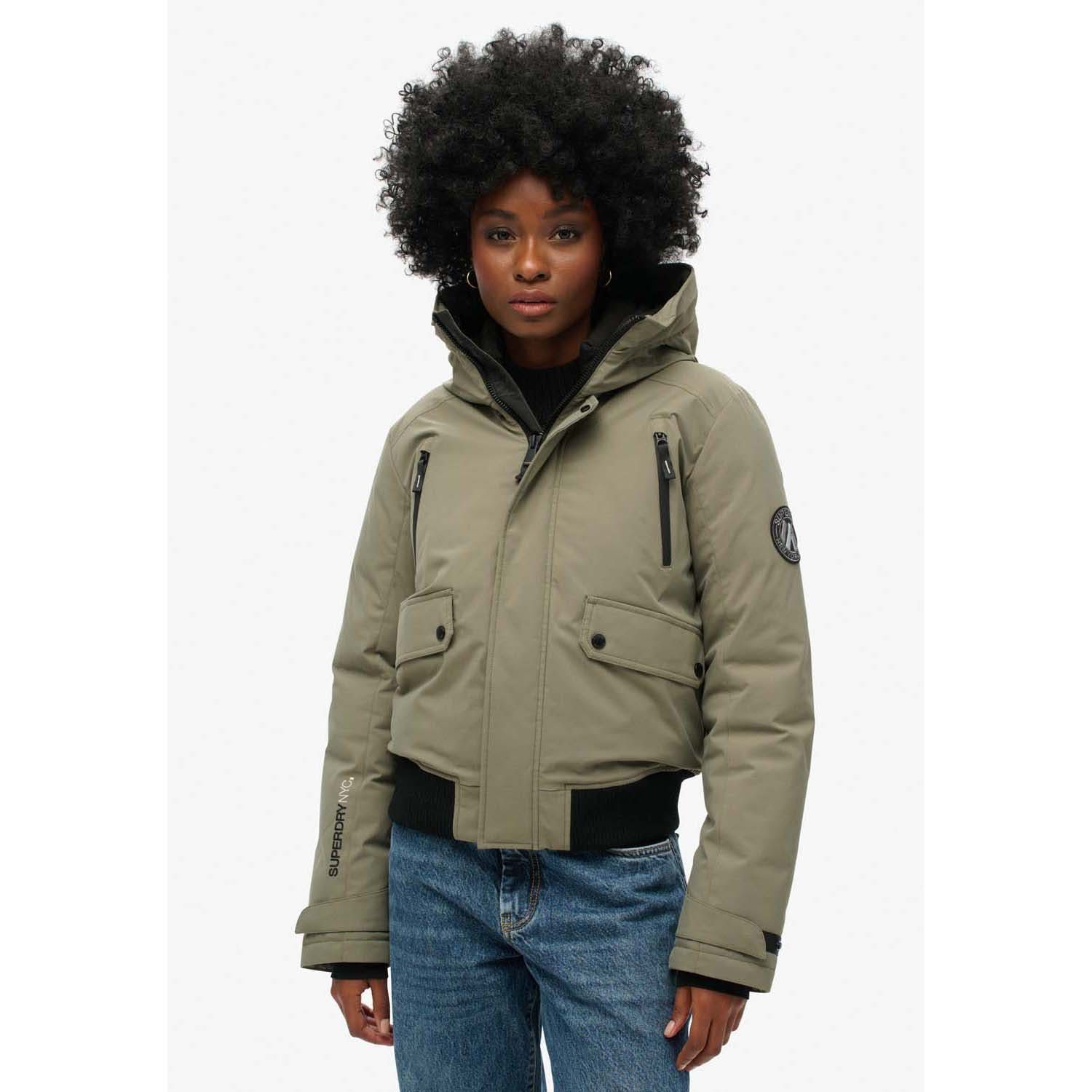 Superdry City Padded Bomber Jacket Dames