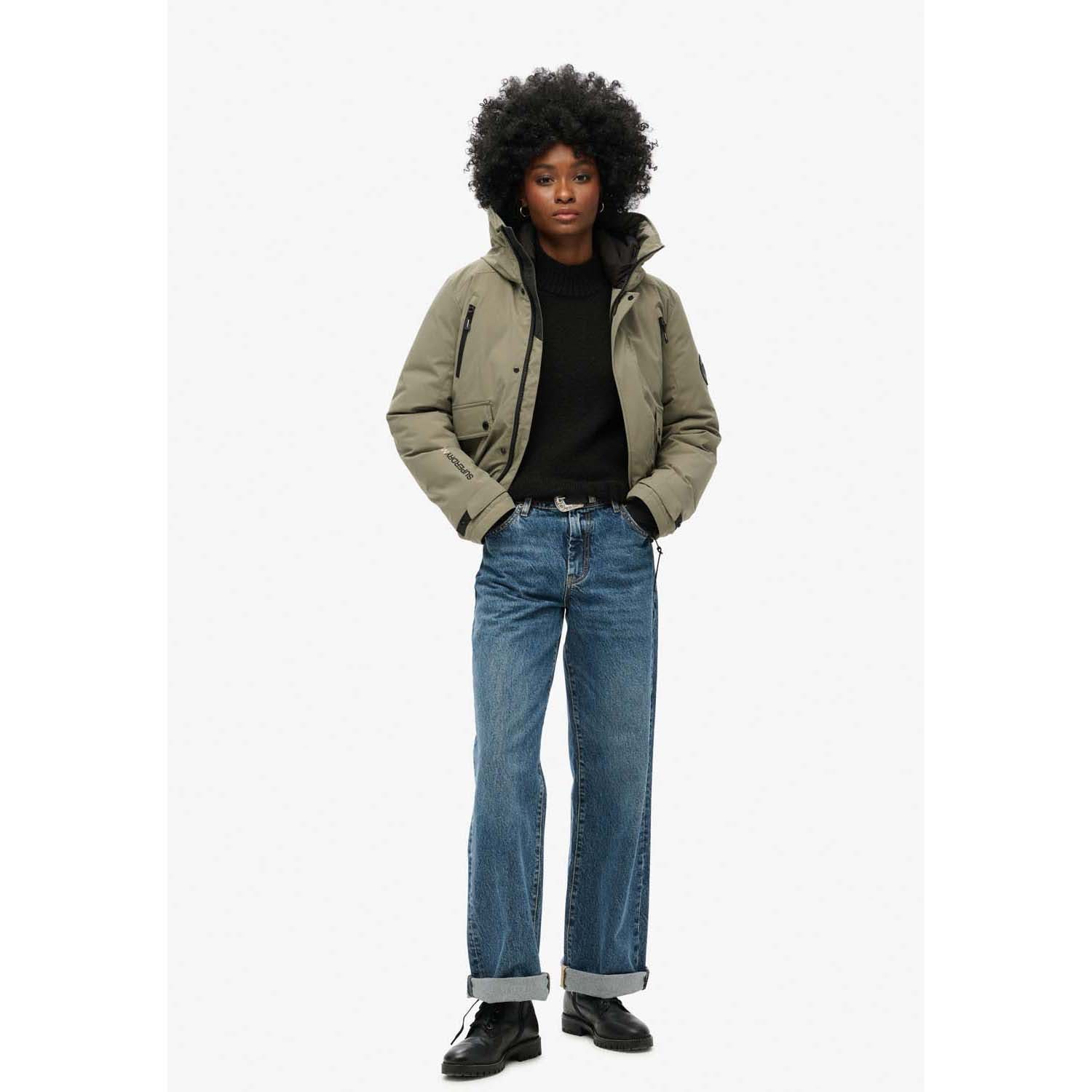 Superdry City Padded Bomber Jacket Dames