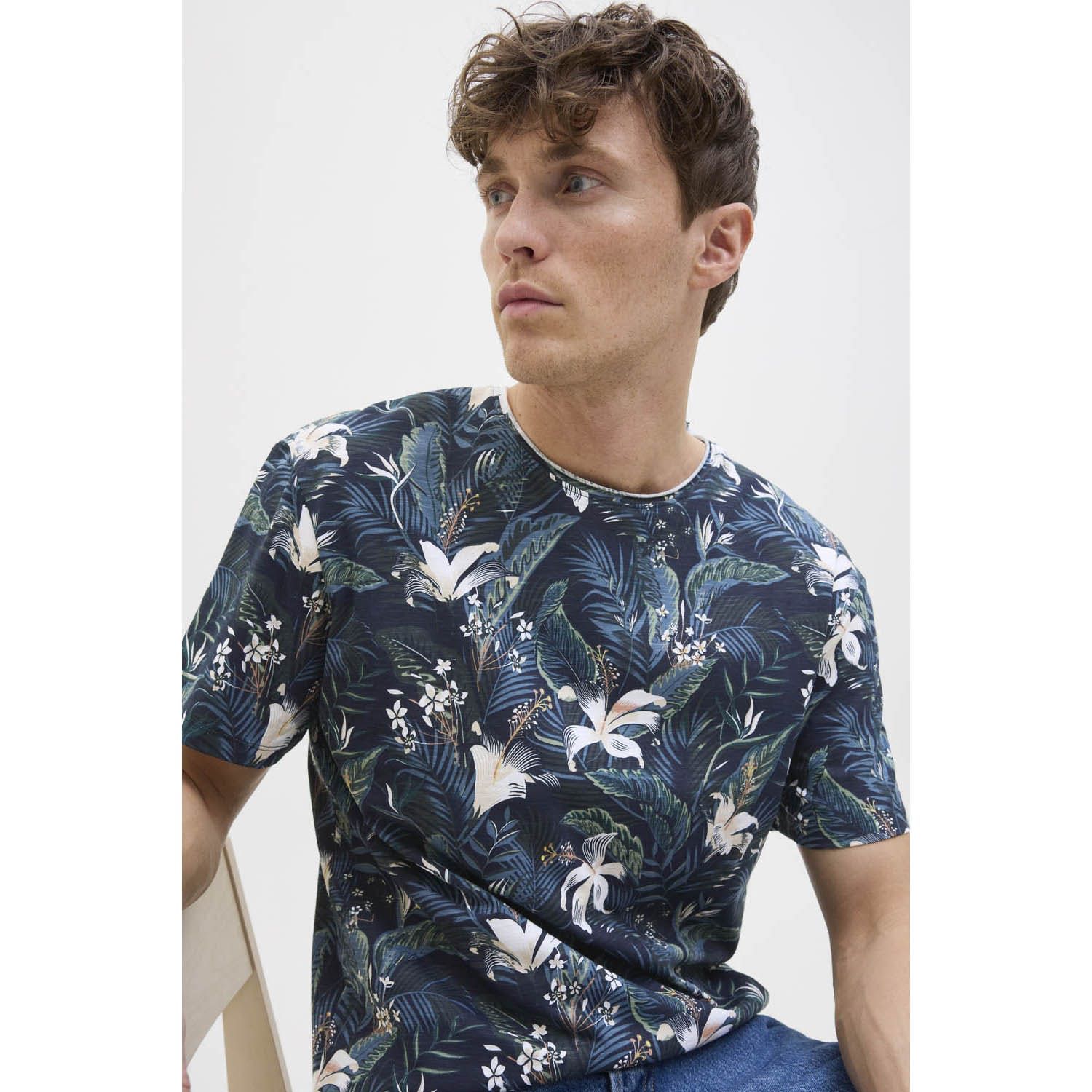 Jack & Jones All-Over Print O-hals T-shirts