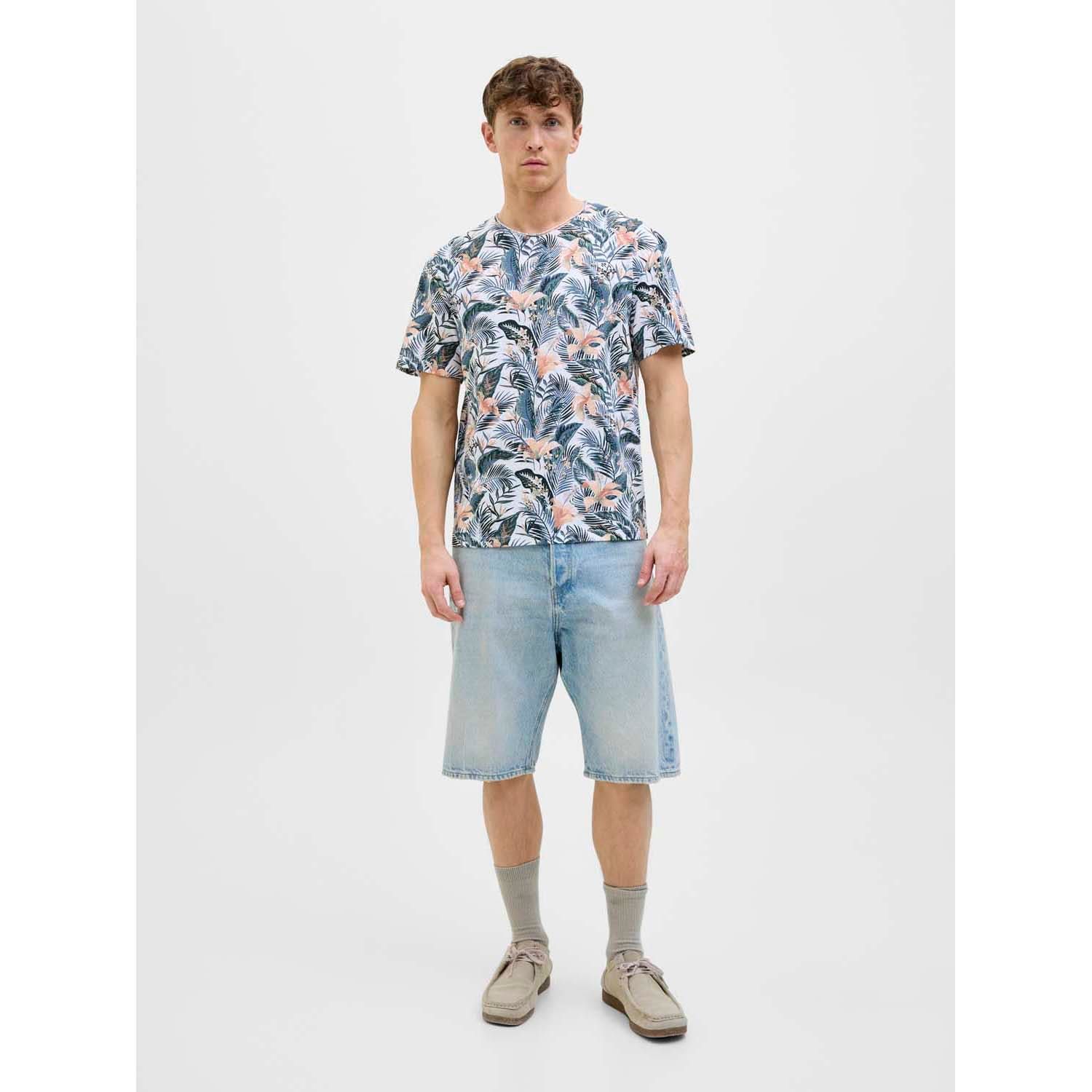 Jack & Jones All-Over Print O-hals T-shirts