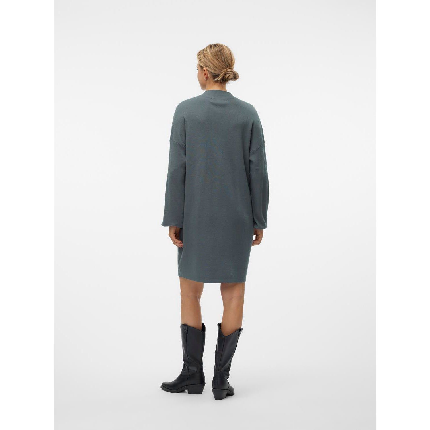 Vero Moda Nancy Long Sleeve Funnelneck Dress
