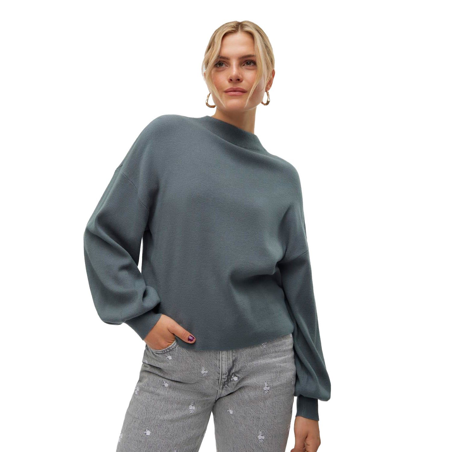 Vero Moda Nancy Long Sleeve Funnelink Pullover