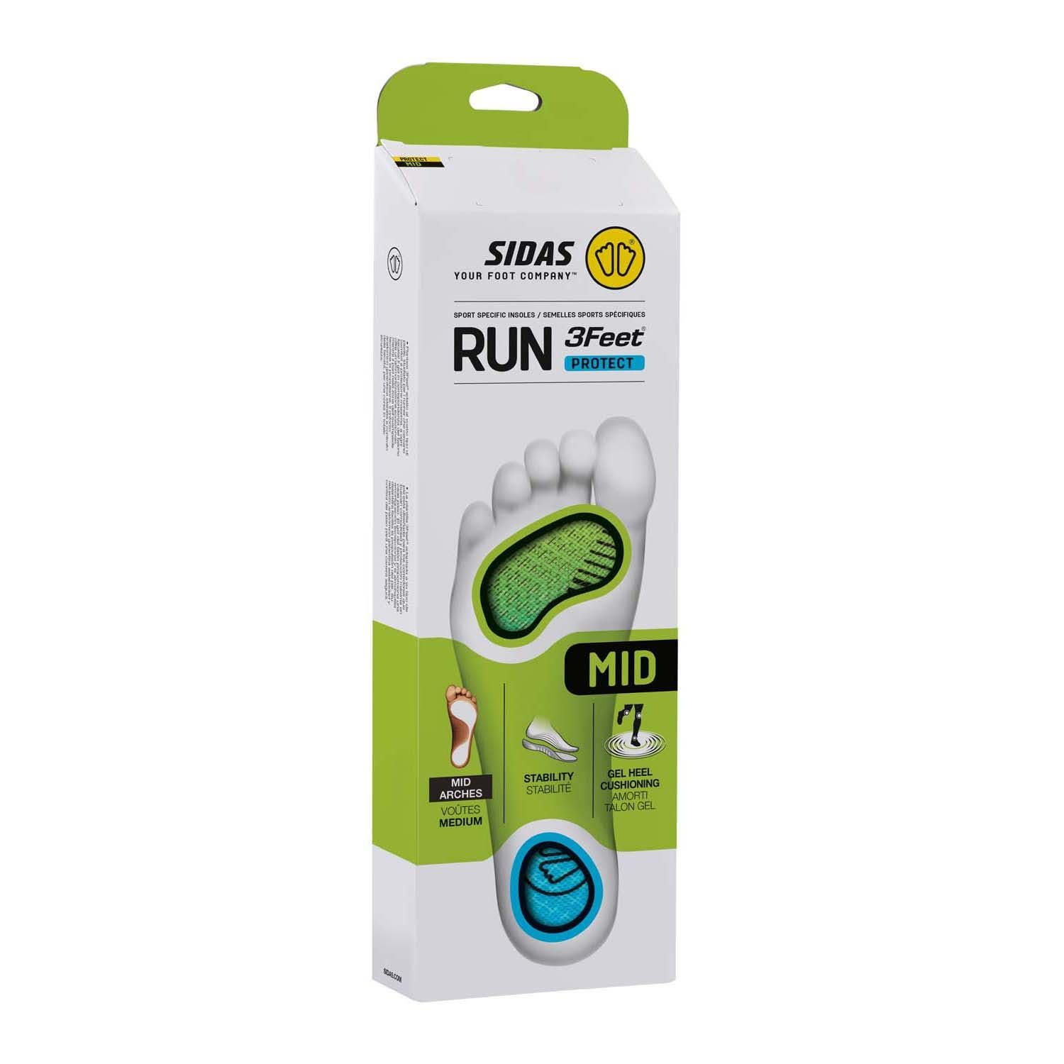 Sidas 3Feet Run Protect Mid Neutral Inlegzool