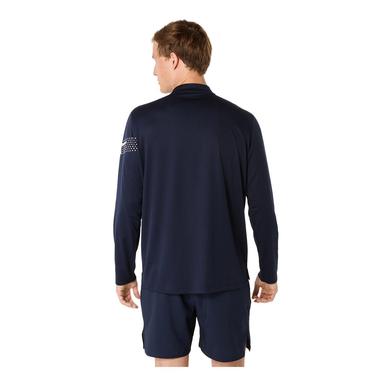 ASICS Icon 1/2 Long Sleeve Zip-top Heren