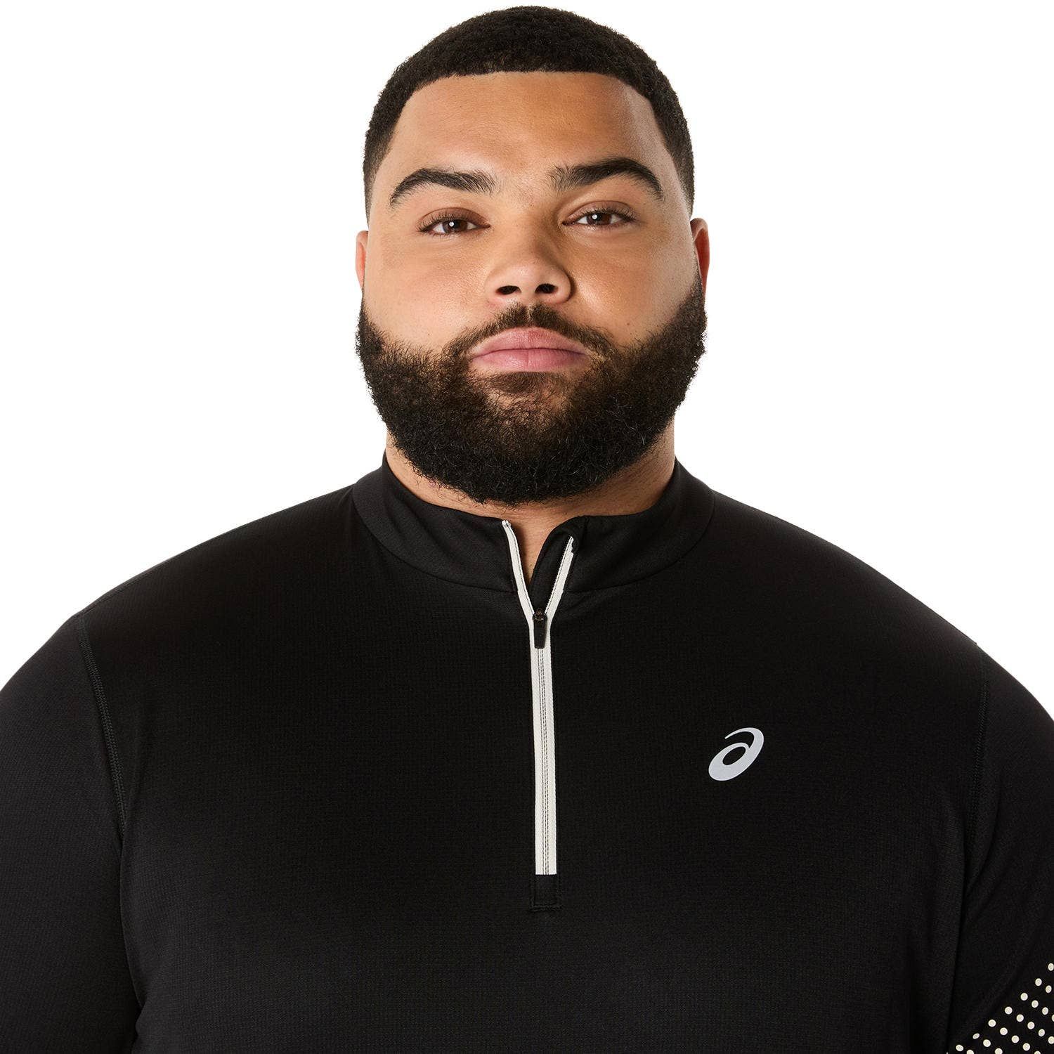 ASICS Icon 1/2 Long Sleeve Zip-Top Heren