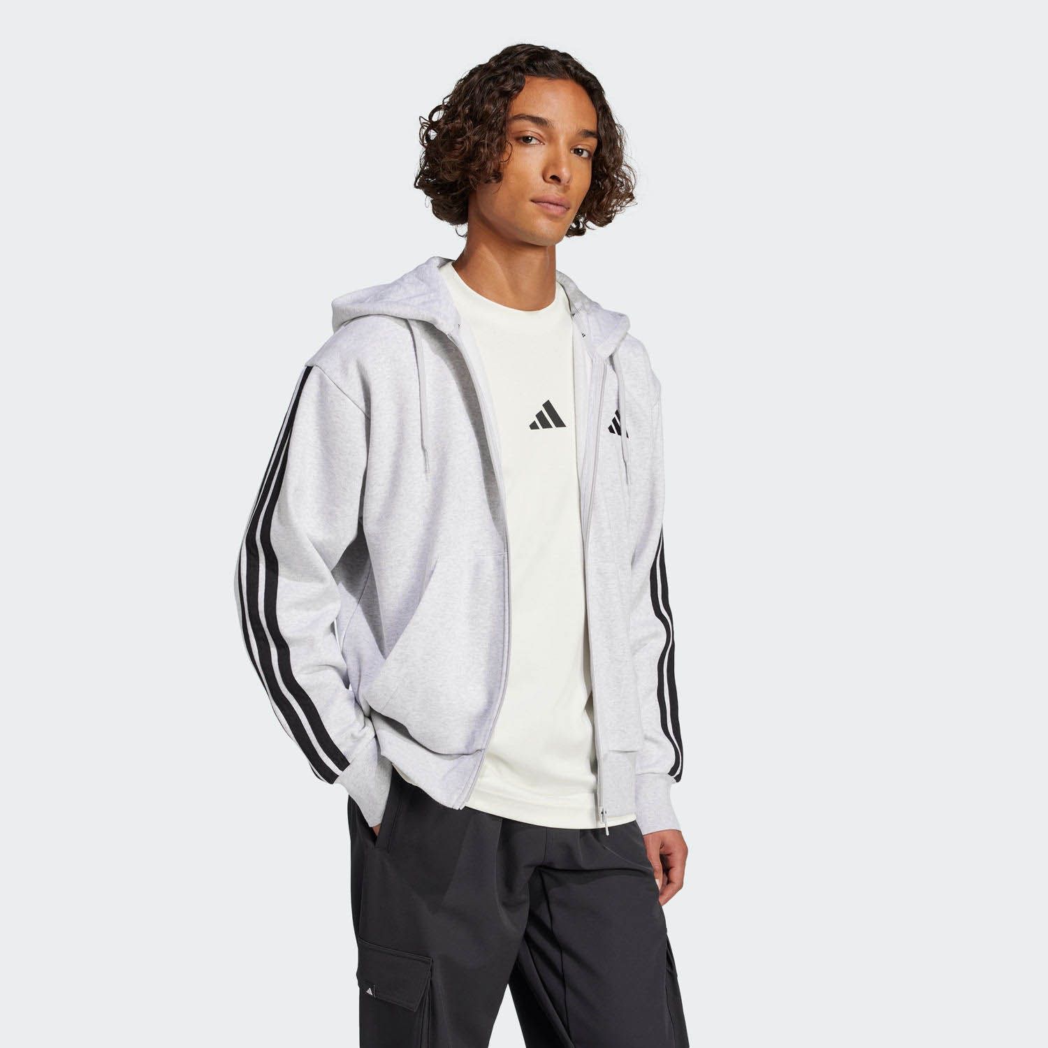 adidas Essentials Fleece 3-Stripes Hoodie