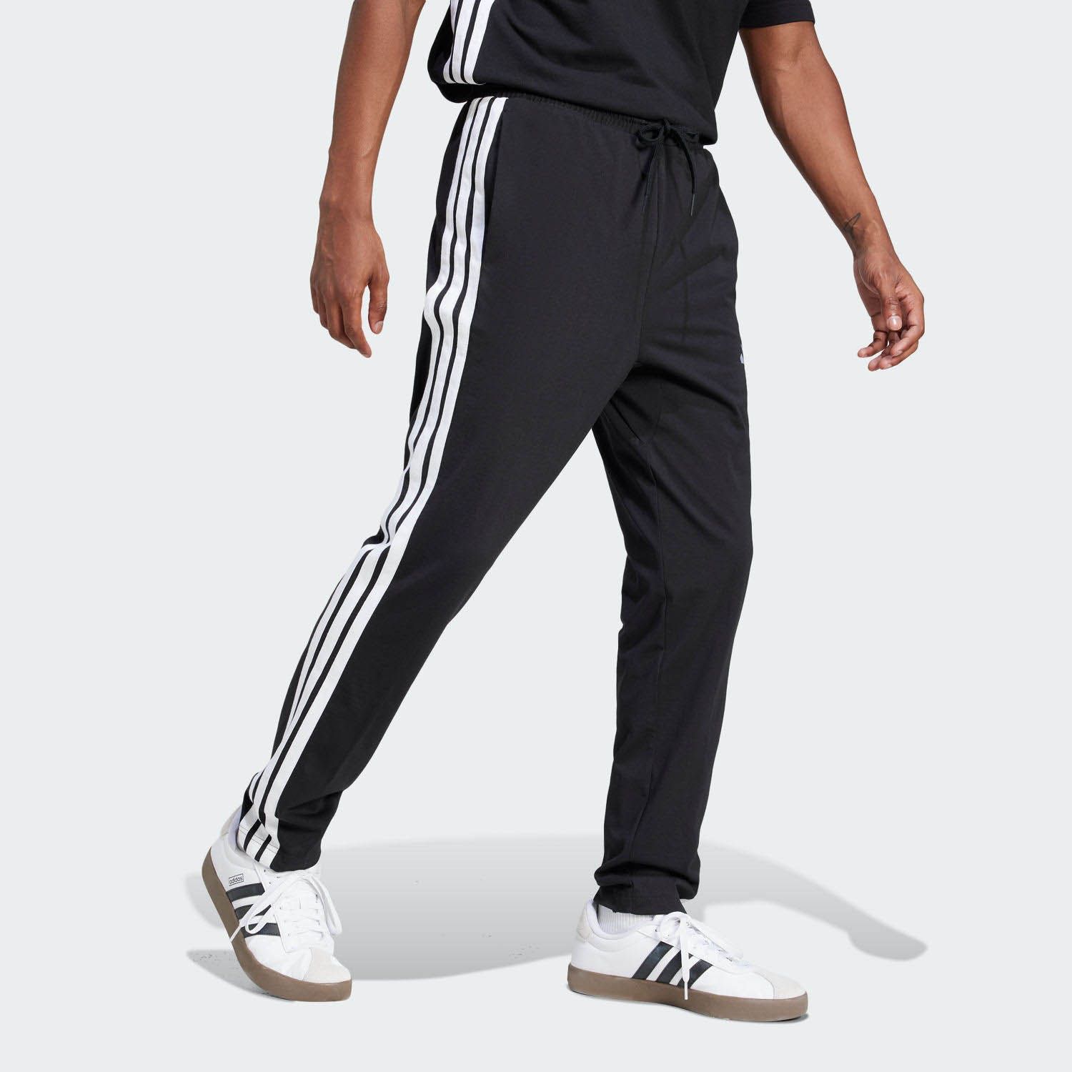 adidas  Essential 3-Stripes Single Jersey Broek