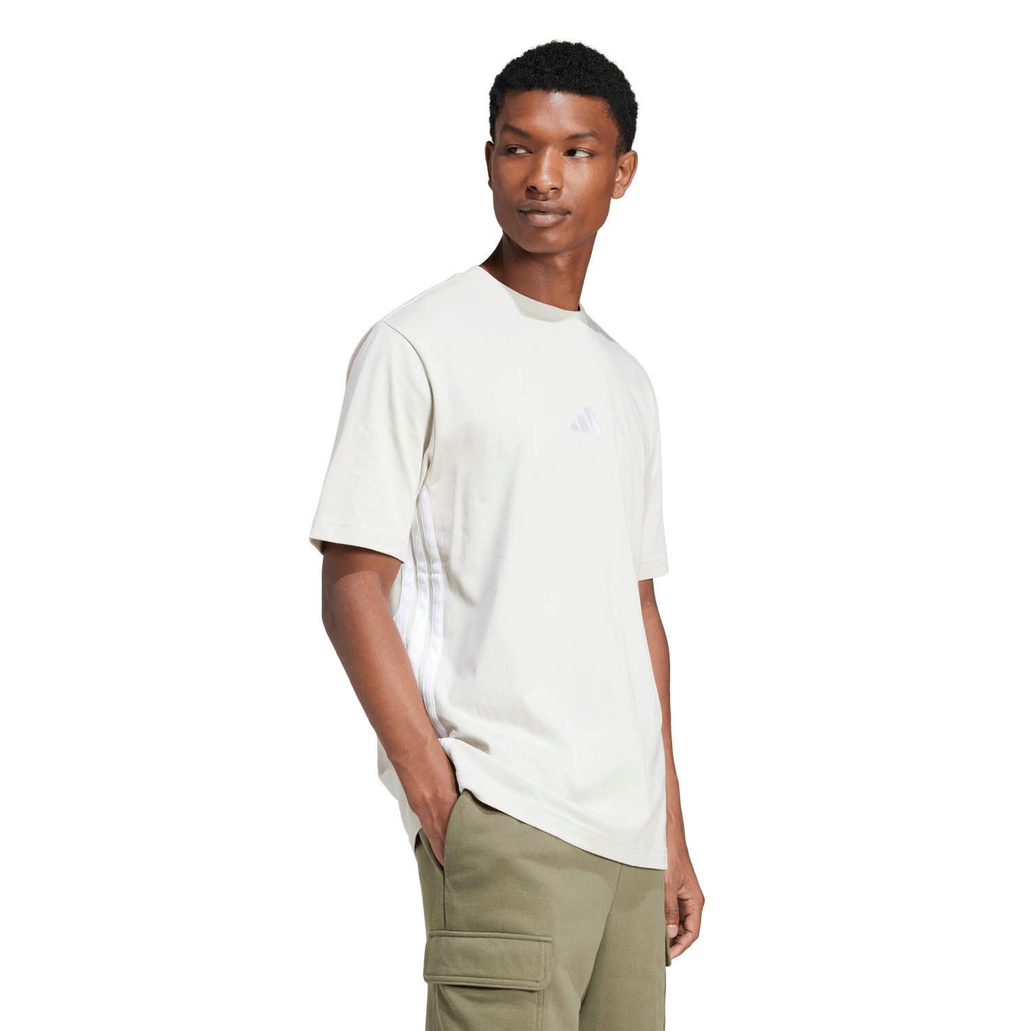 adidas Essentials 3-Stripes Single Jersey T-shirt