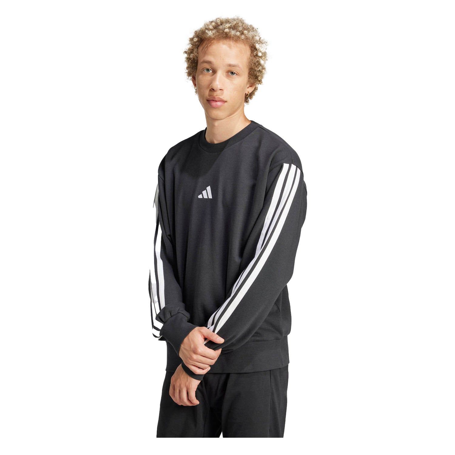 adidas Essential 3-Stripes French Terry Sweater