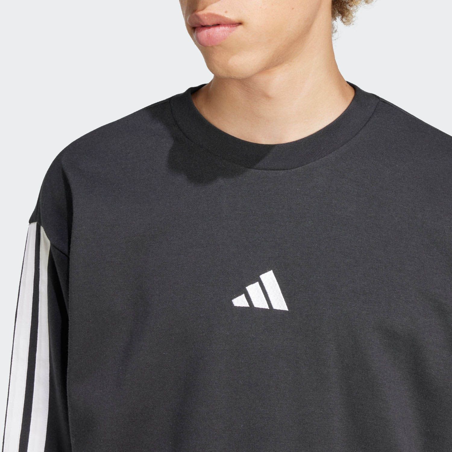 adidas Essential 3-Stripes French Terry Sweater