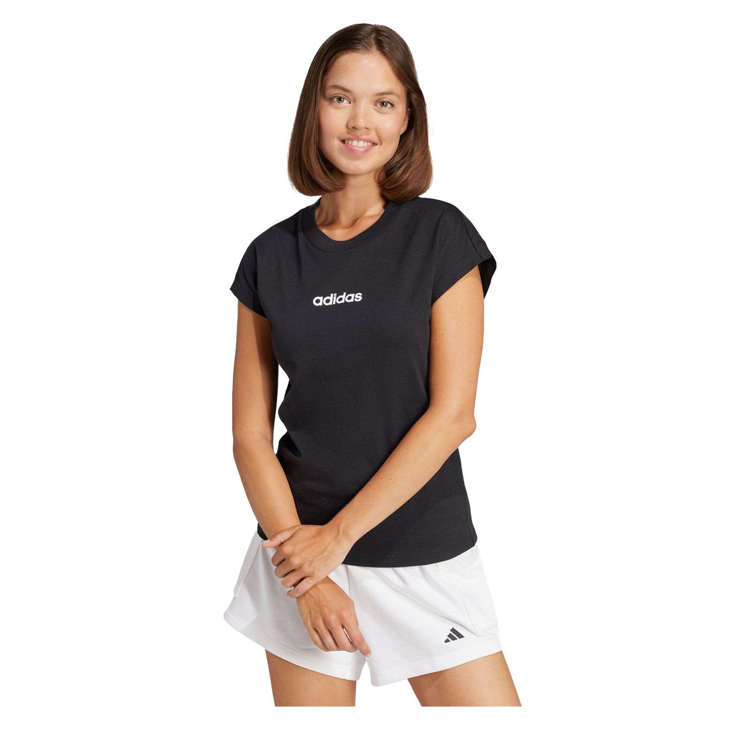 adidas  Essentials Linear Cotton T-shirt