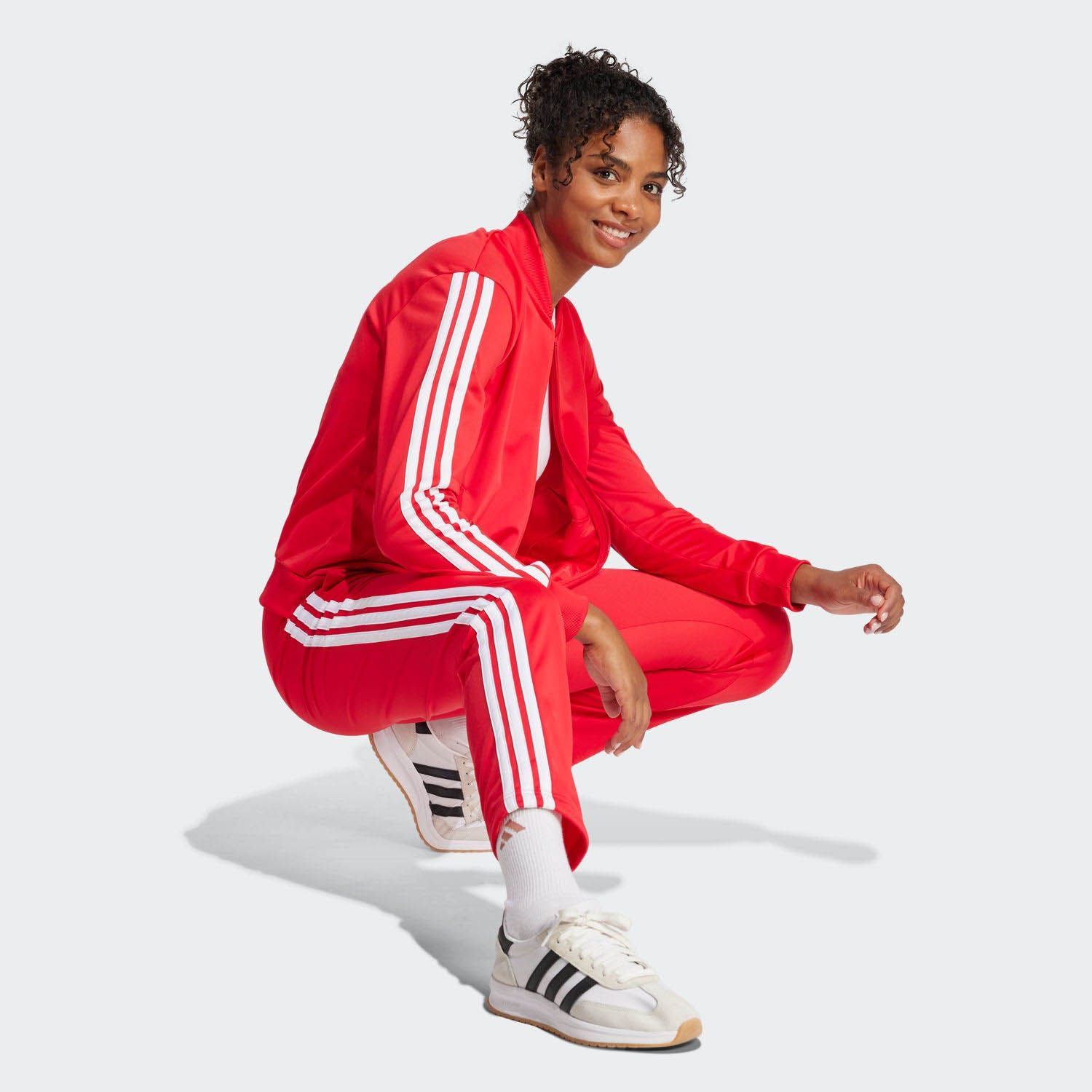 adidas Essentials 3-Stripes Tracksuit Dames