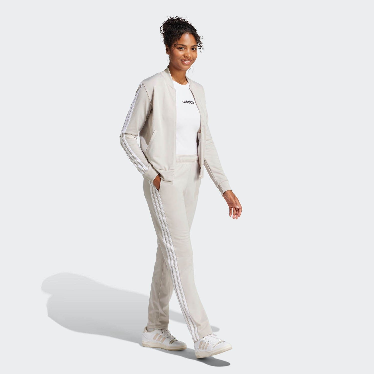 adidas Essentials 3-Stripes Tracksuit Dames