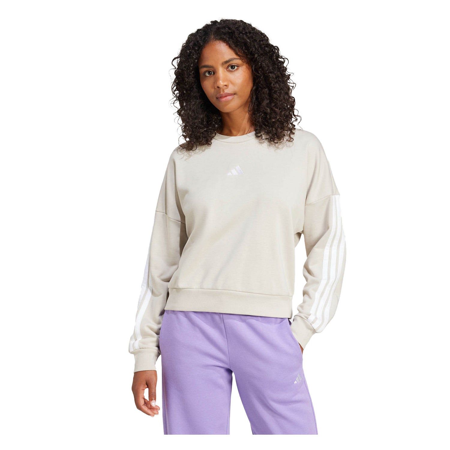 adidas Essential 3-Stripes French Terry Sweater Dames