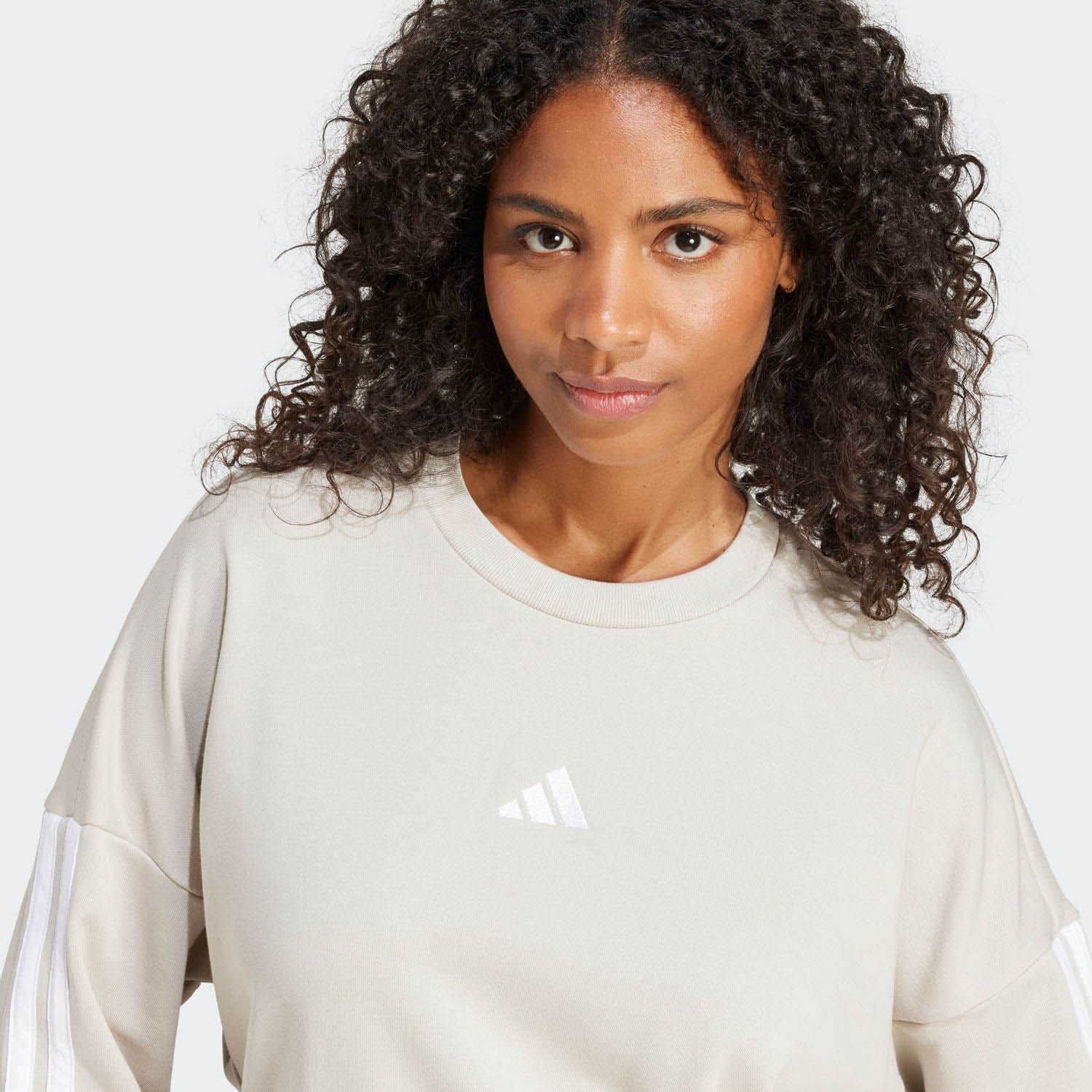 adidas Essential 3-Stripes French Terry Sweater Dames