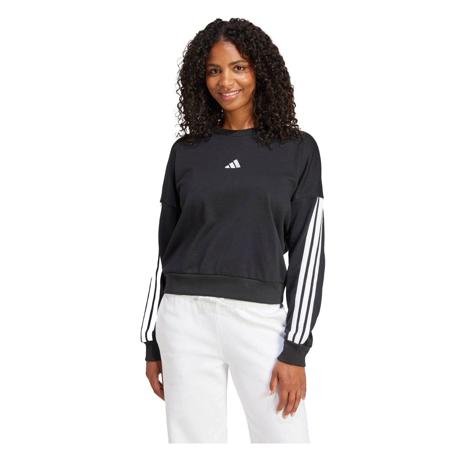 adidas Essential 3-Stripes French Terry Sweater Dames