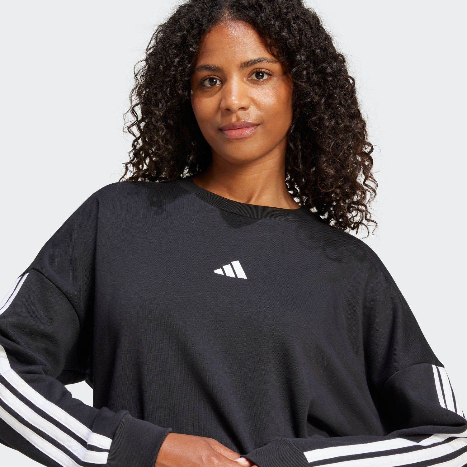 adidas Essential 3-Stripes French Terry Sweater Dames