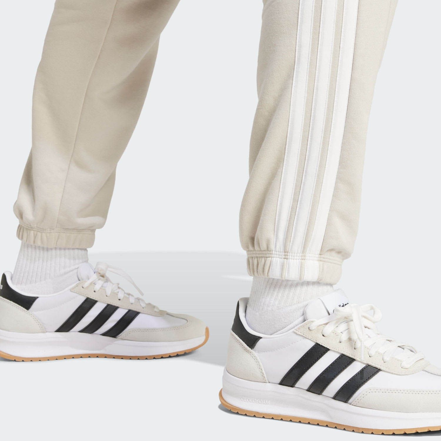 adidas Essentials 3-Stripes French Terry Cuffed Joggingbroek