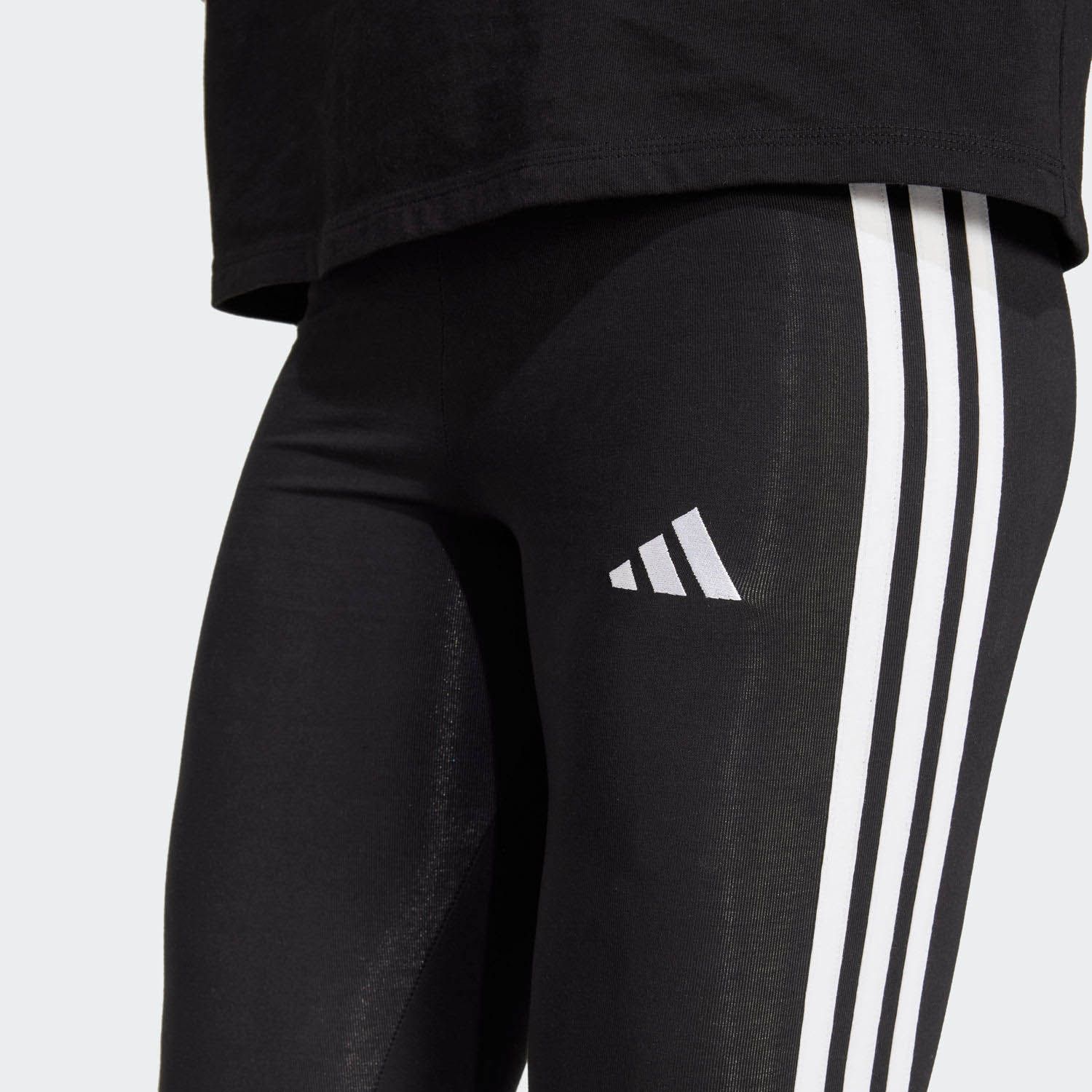 adidas Essentials 3-Stripes Cotton Leggings
