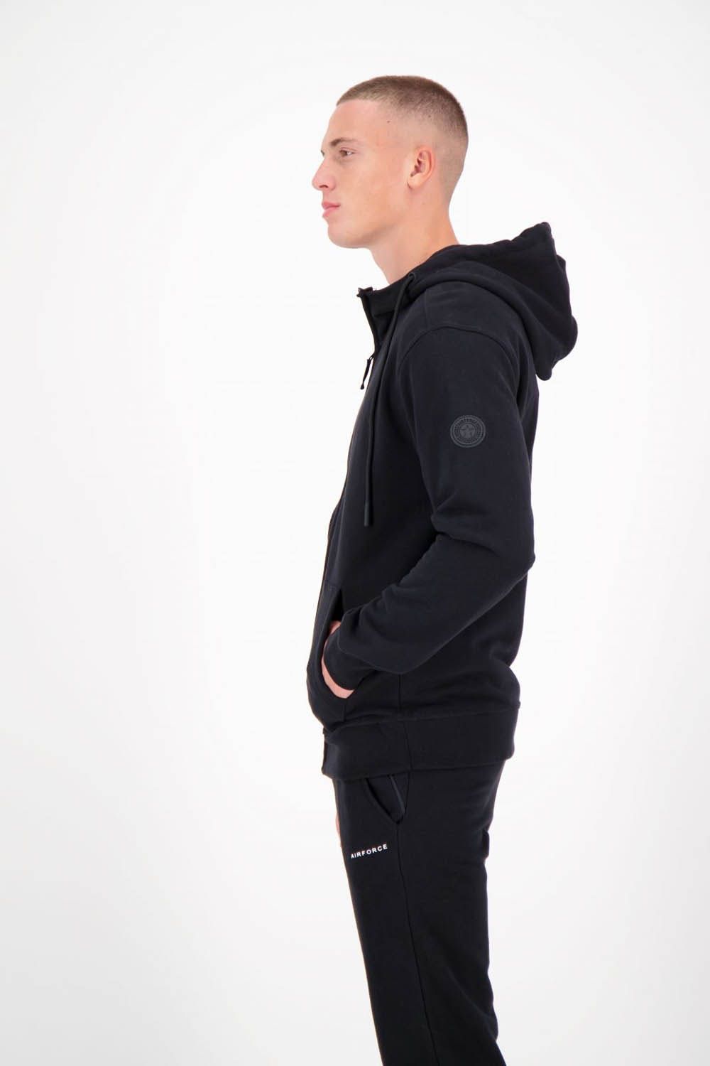 Airforce Hooded Zip Vest