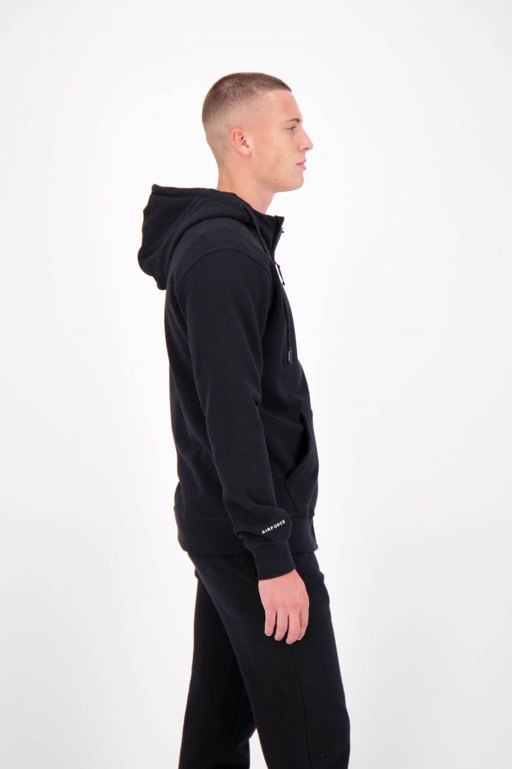 Airforce Hooded Zip Vest