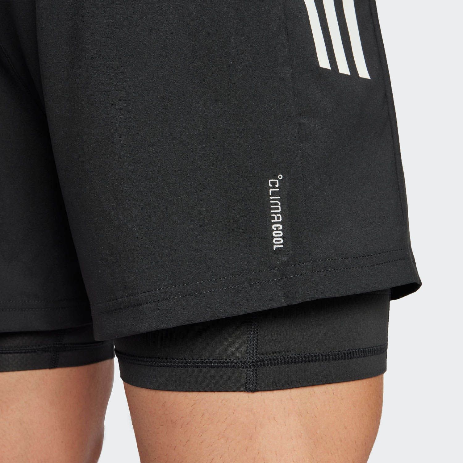 adidas Own the Run Climacool 2in1-shorts Heren
