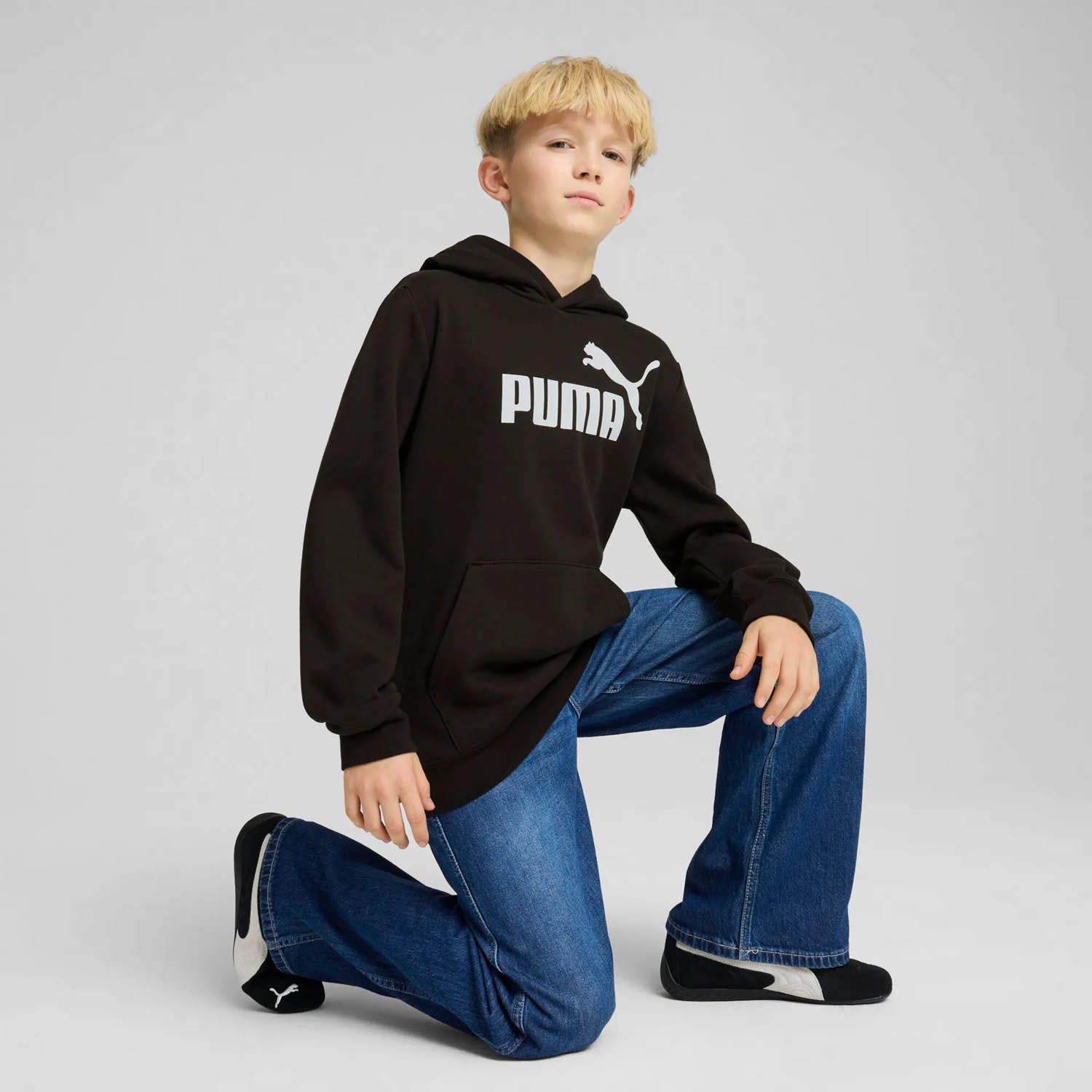 PUMA Essentials Logo Hoodie Kids