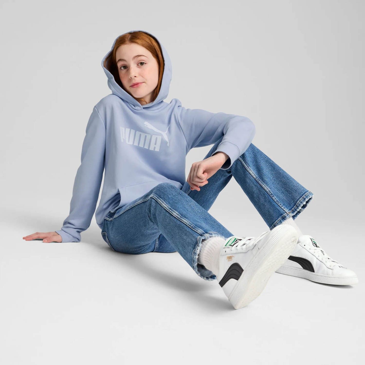 PUMA Essentials Logo Hoodie Kids