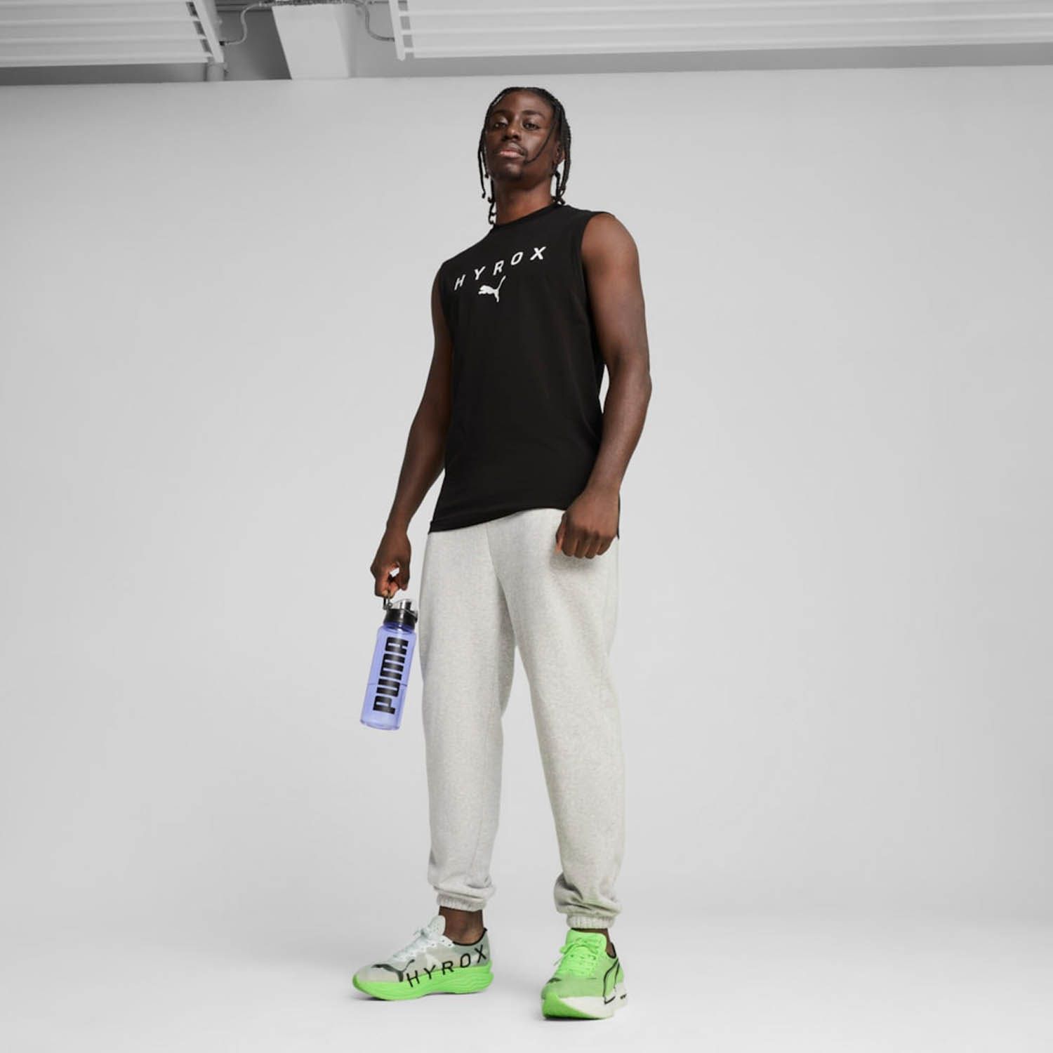 PUMA PUMA X HYROX Fleece Joggingbroek 