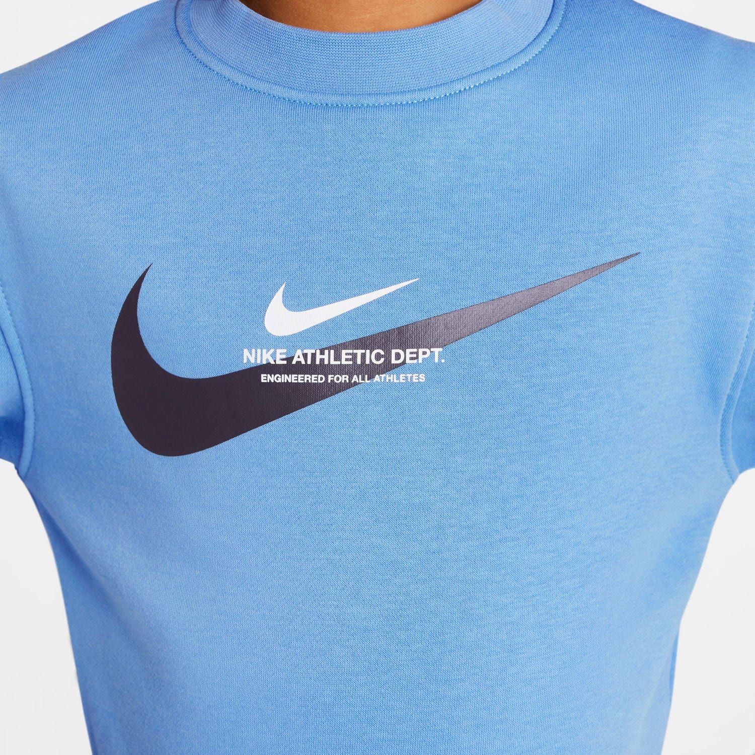 Nike Big Kids Fleece Crew-Neck Sweatshirt