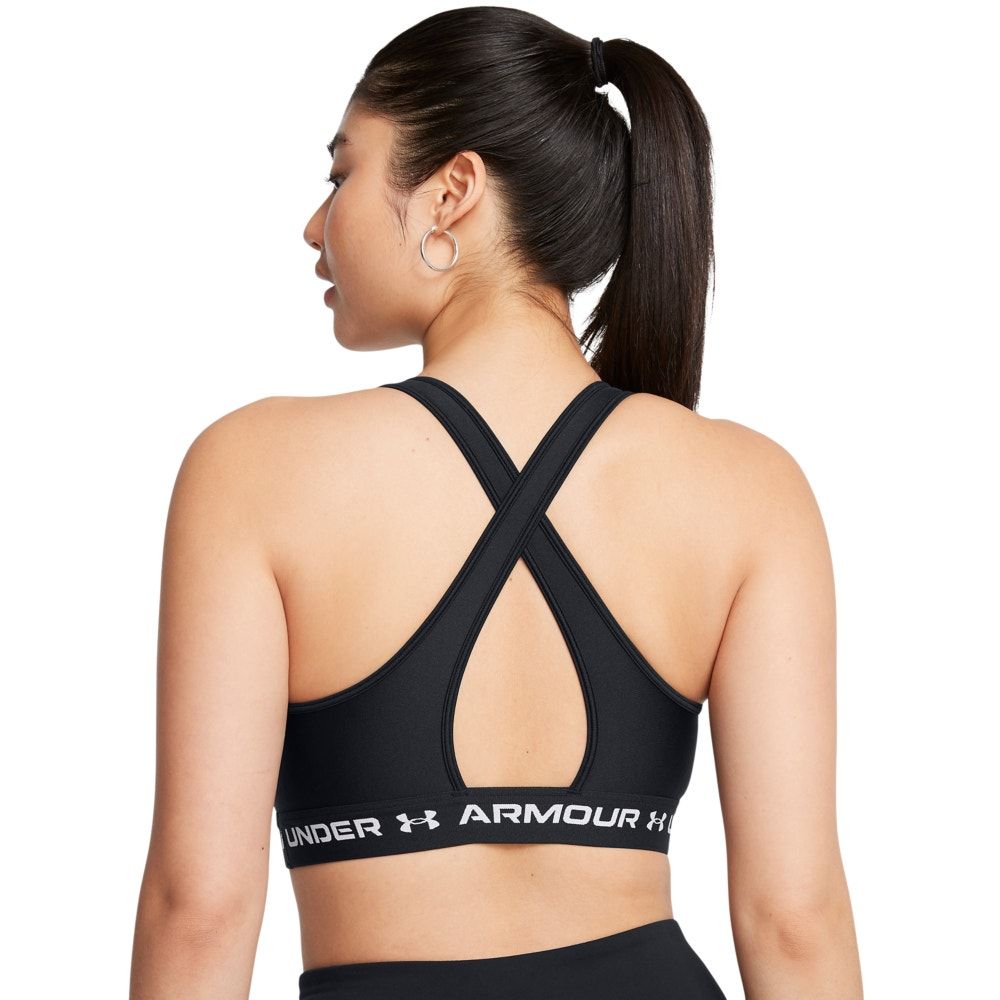 Under Armour Mid Crossback Sports Bra