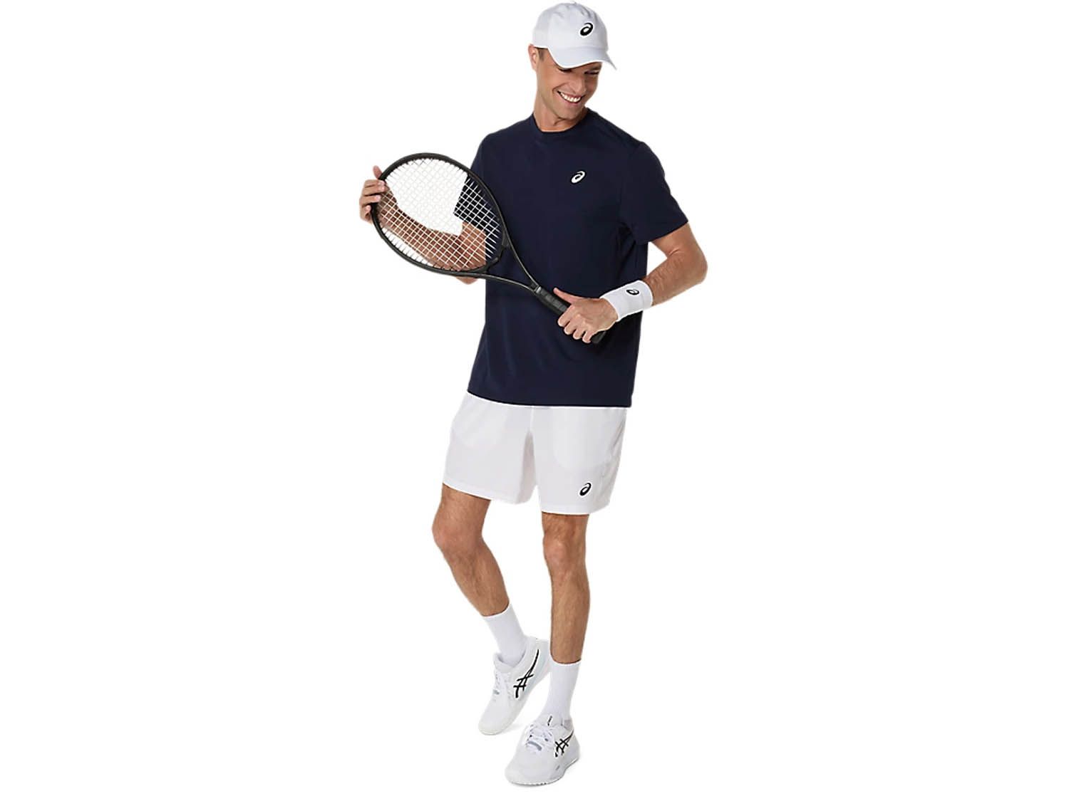 ASICS Court Short Sleeve Top Heren