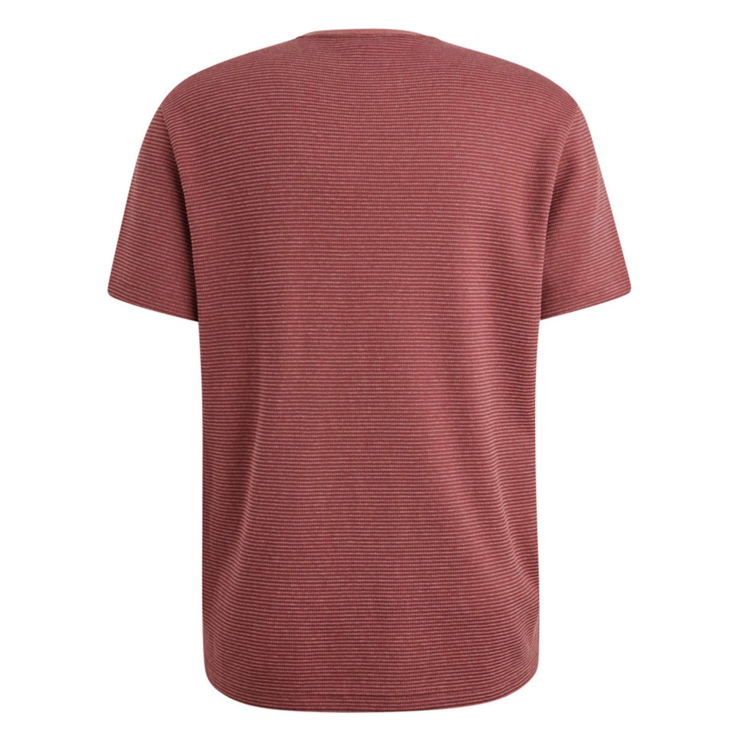 PME Legend R-Neck Textured Strip T-Shirt
