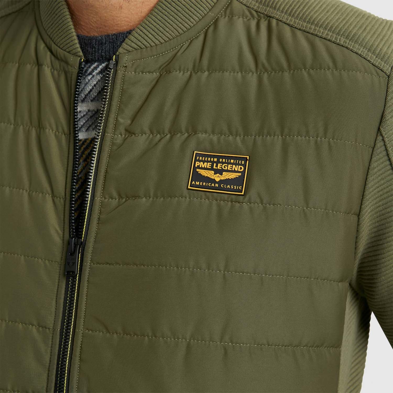 PME Legend Zip Jacket Ottoman Mixed Padded