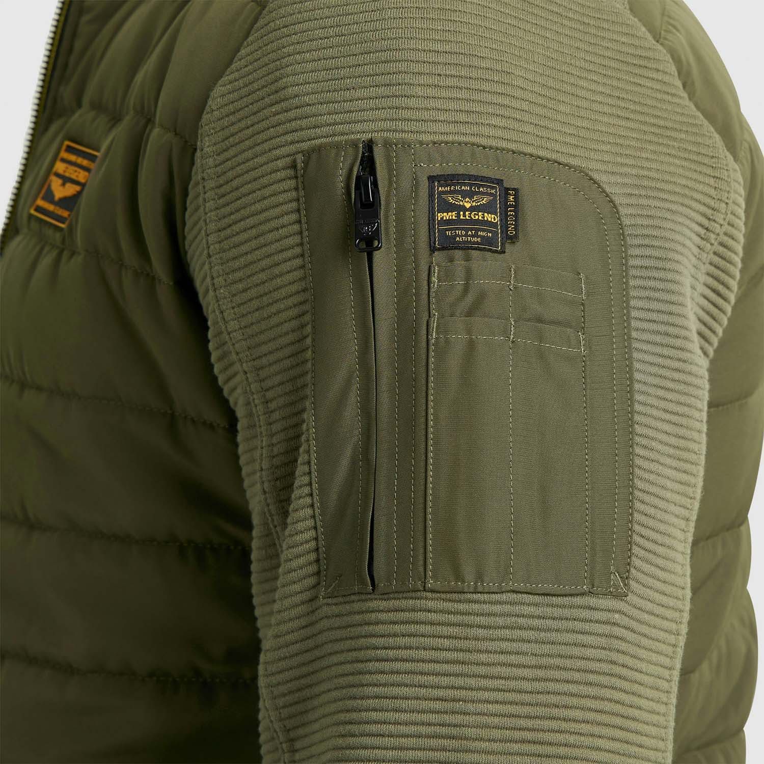 PME Legend Zip Jacket Ottoman Mixed Padded