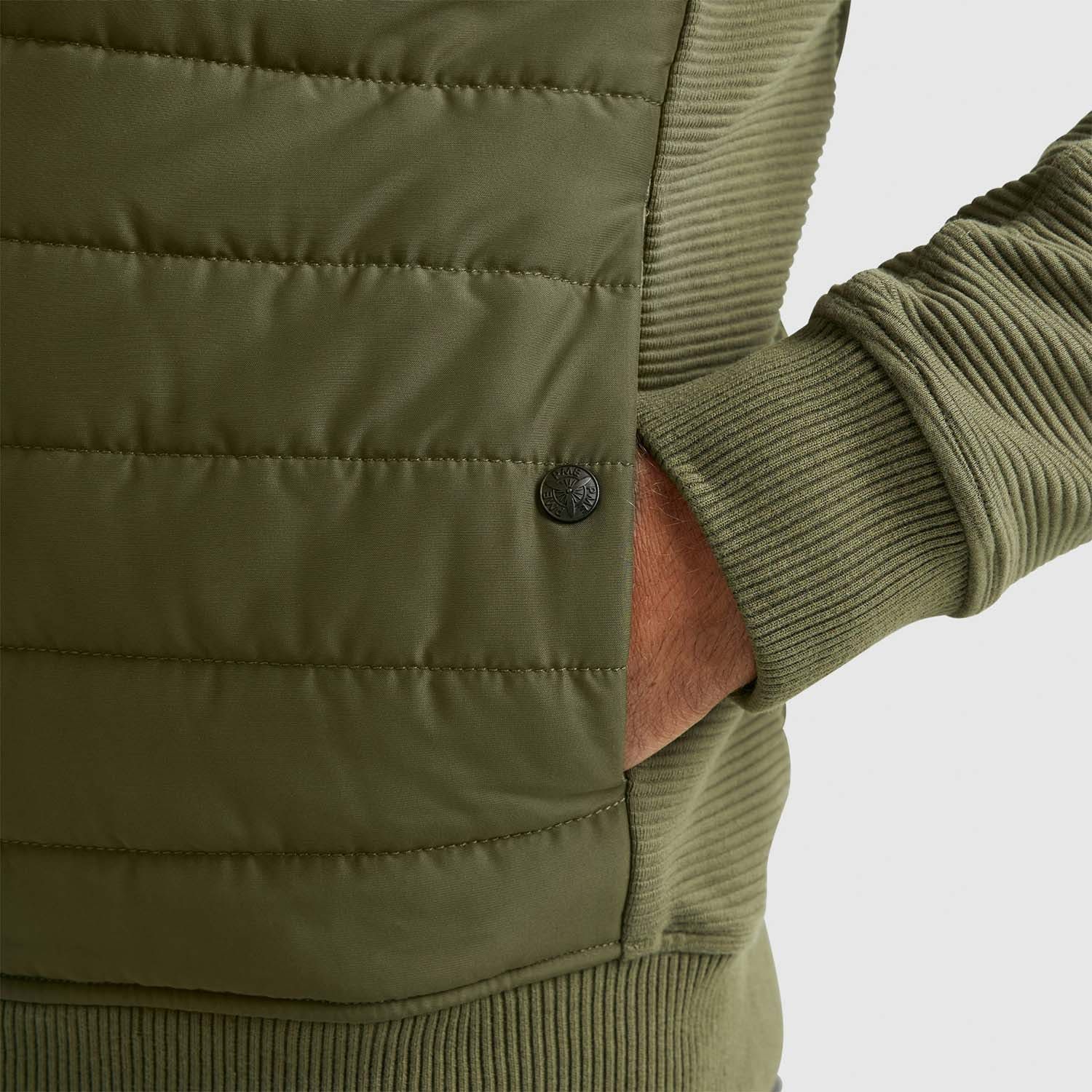 PME Legend Zip Jacket Ottoman Mixed Padded