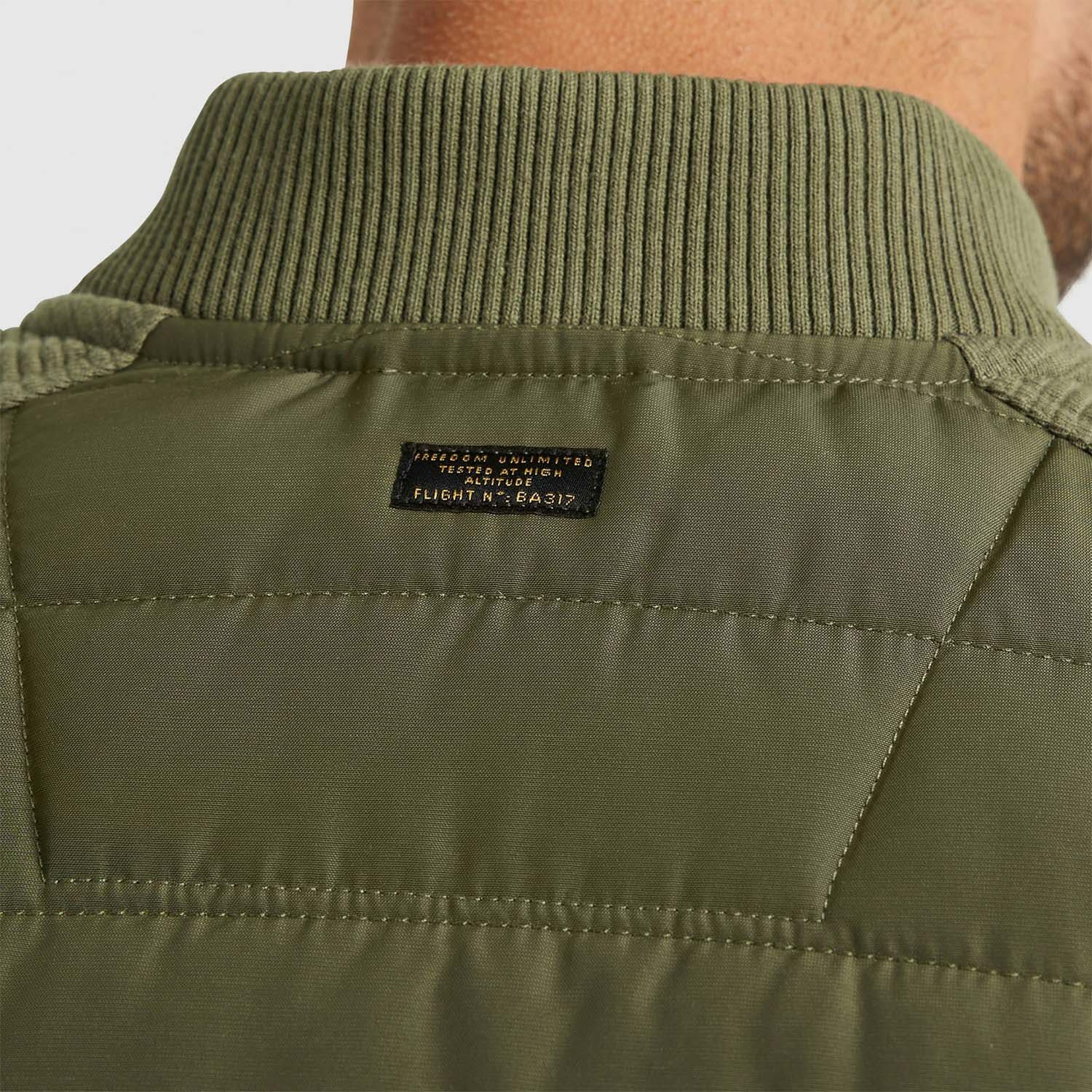 PME Legend Zip Jacket Ottoman Mixed Padded