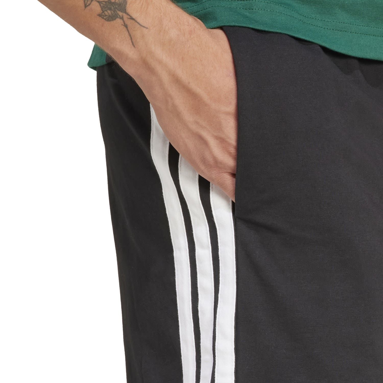 adidas Essential Three Stripes Single Jersey Short