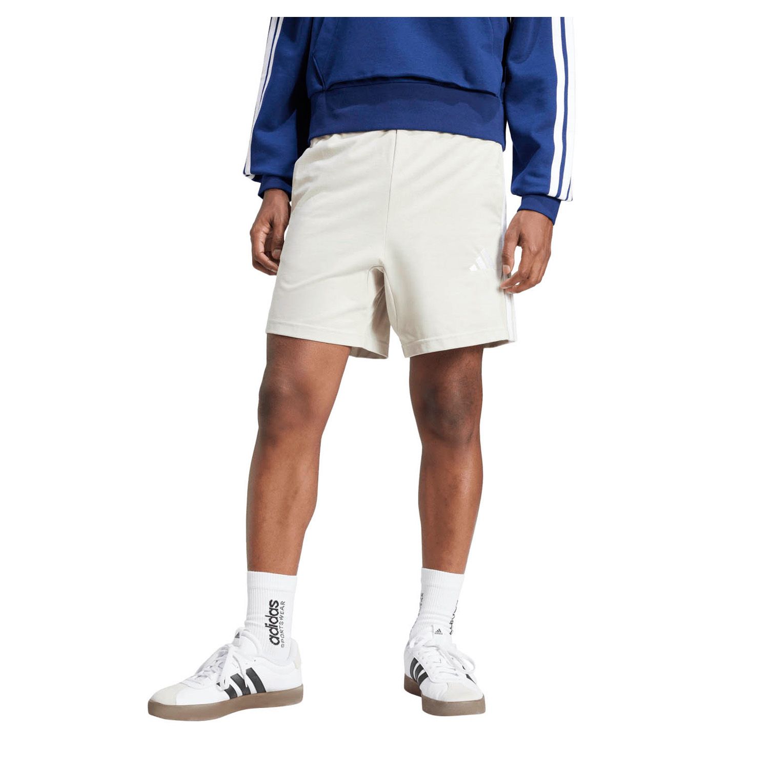 adidas Essentials 3-Stripes Single Jersey Short Heren