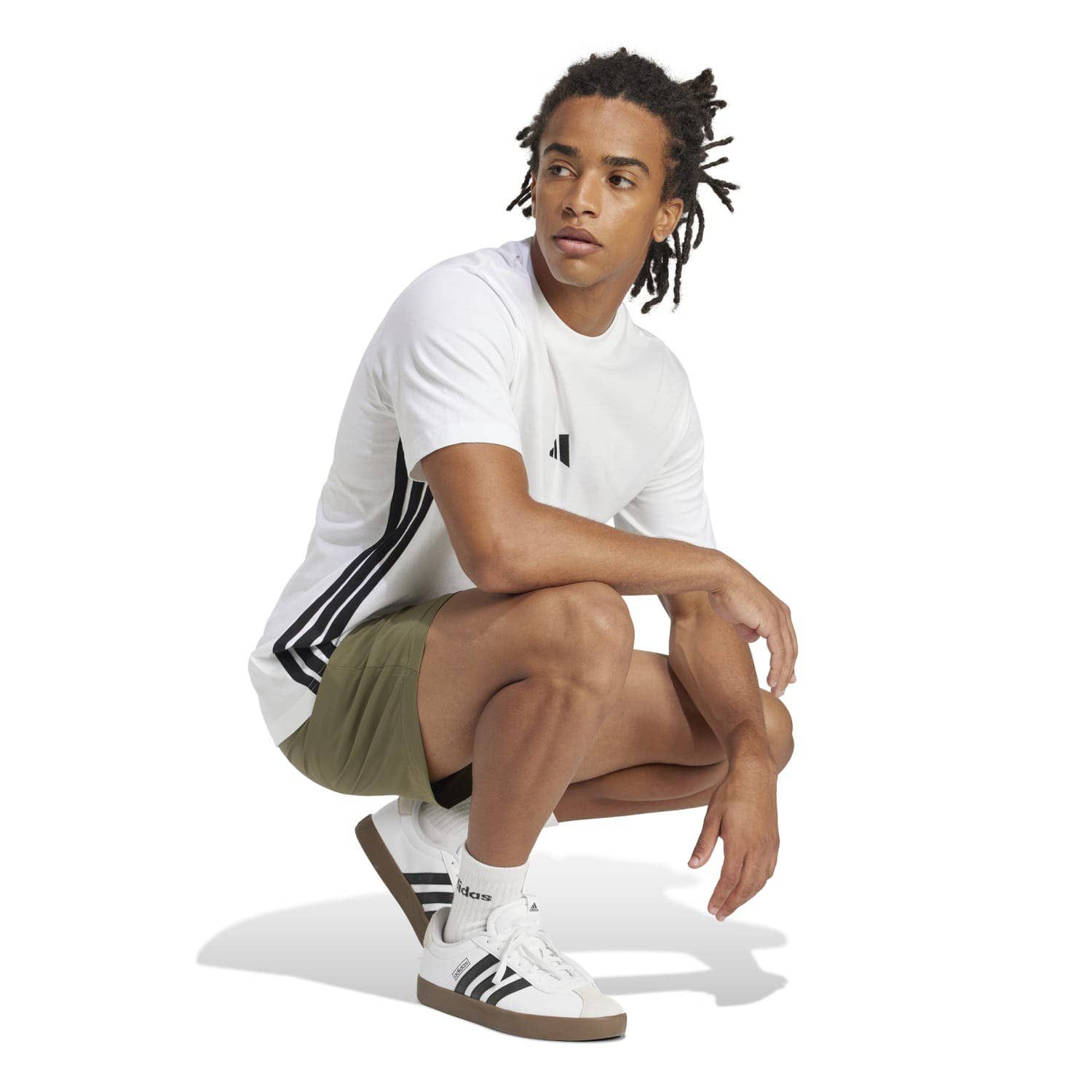 adidas Essentials 3-stripes Single Jersey T-shirt