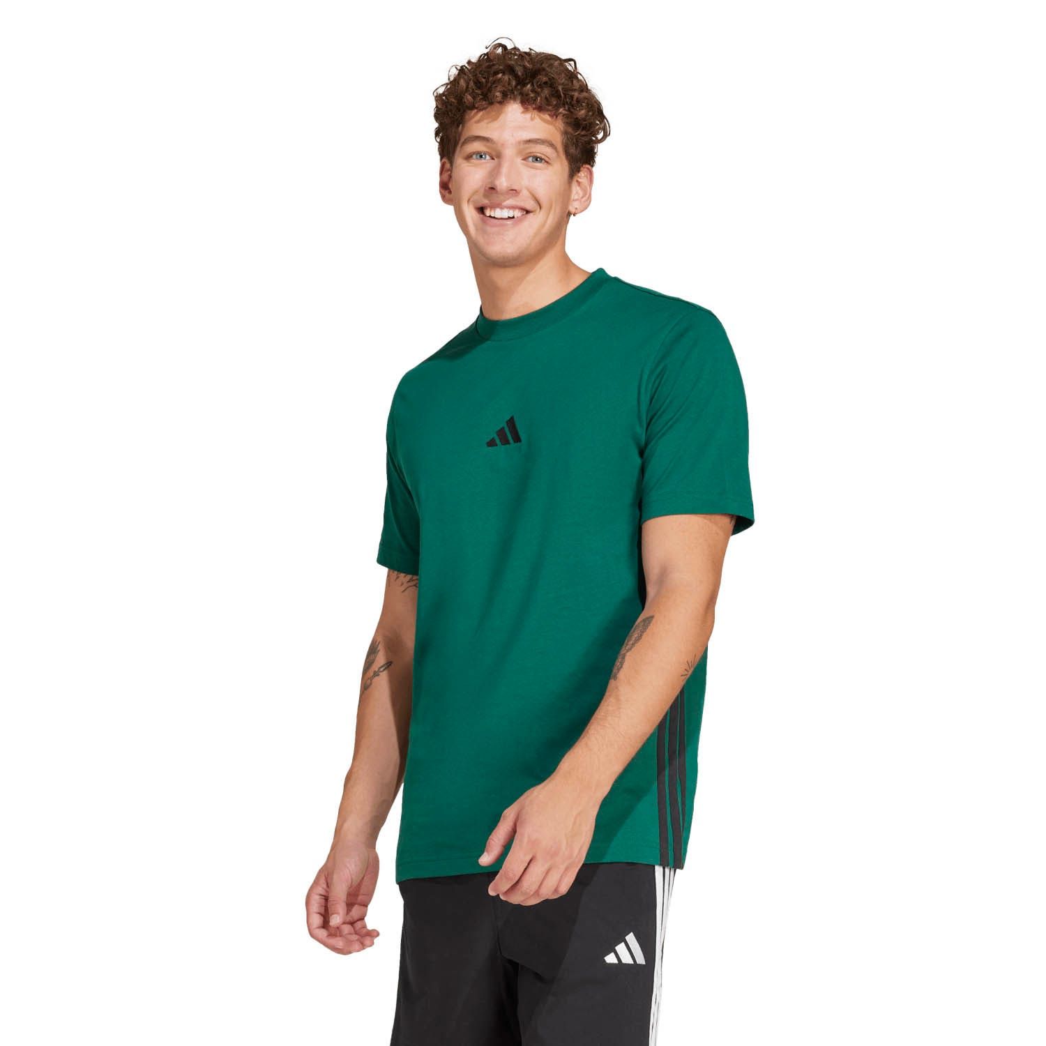 adidas Essentials 3-Stripes Single Jersey T-shirt