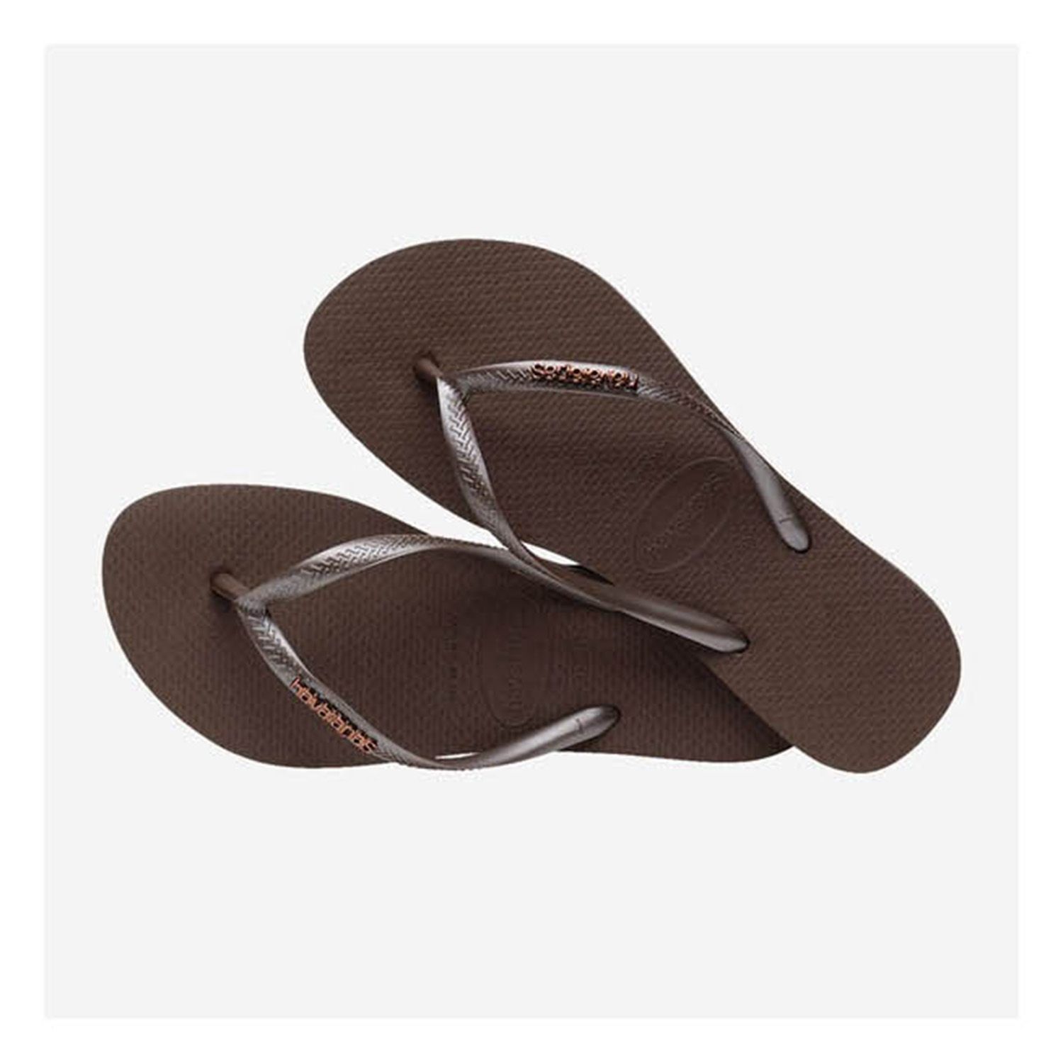 Havaianas Slim Logo Metallic