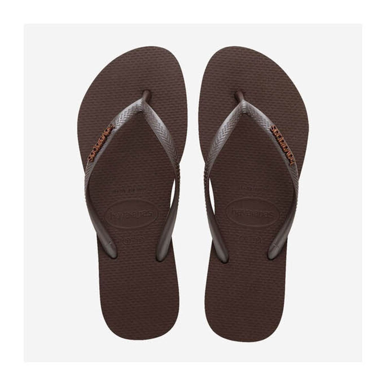 Havaianas Slim Logo Metallic