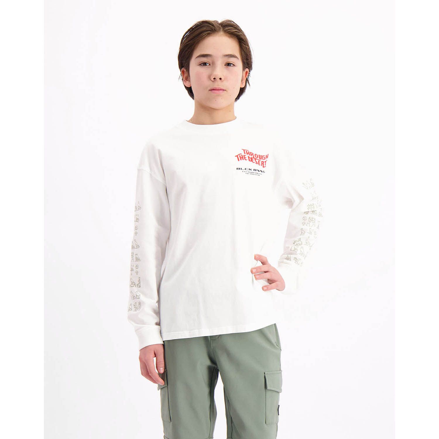 Black Bananas Cactus Longsleeve Shirt Kids