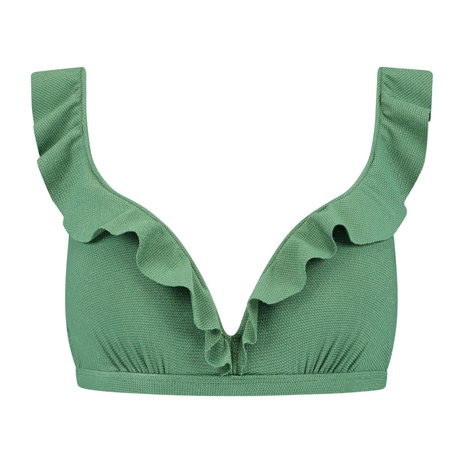 Beachlife Ruffle Padded Wired Bikinitop